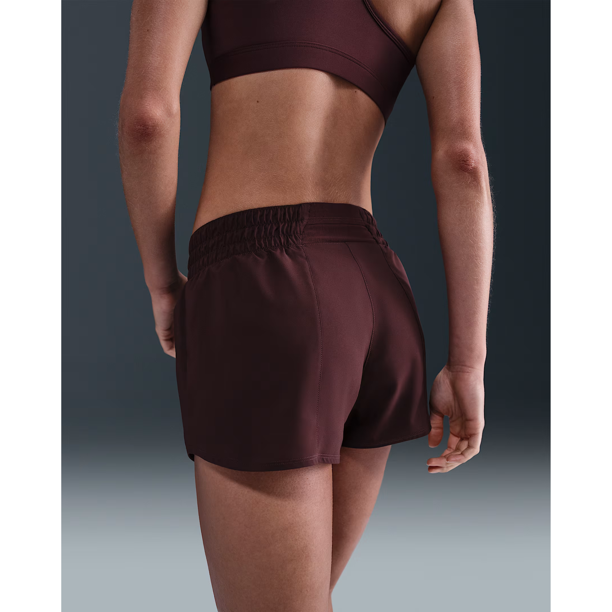 burgundy nike shorts womens