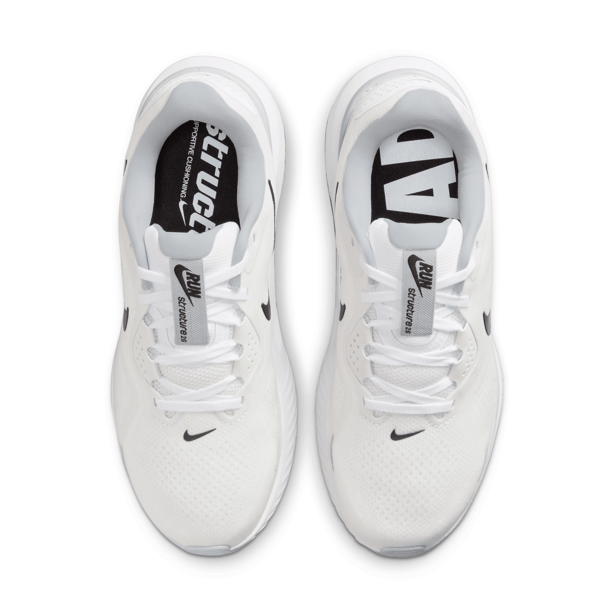 Performance Running Outfitters WOMEN'S STRUCTURE 26 - B - WHITE/BLACK