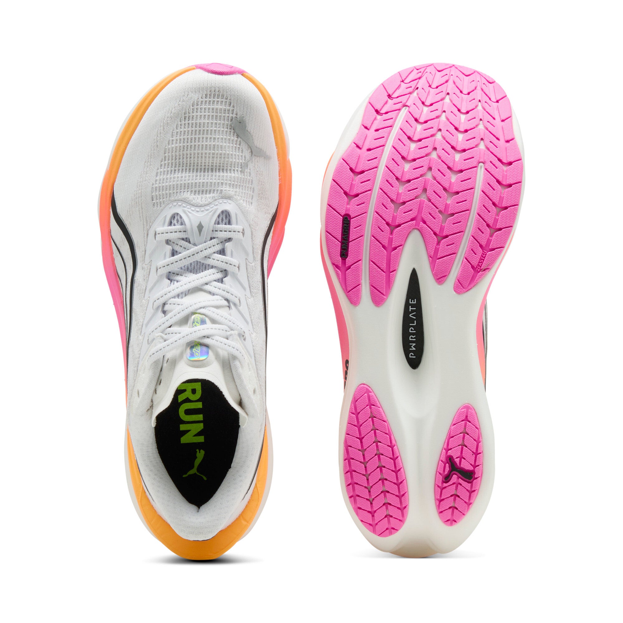 WOMEN'S DEVIATE NITRO 4 - B - PUMA WHITE/POISON PINK