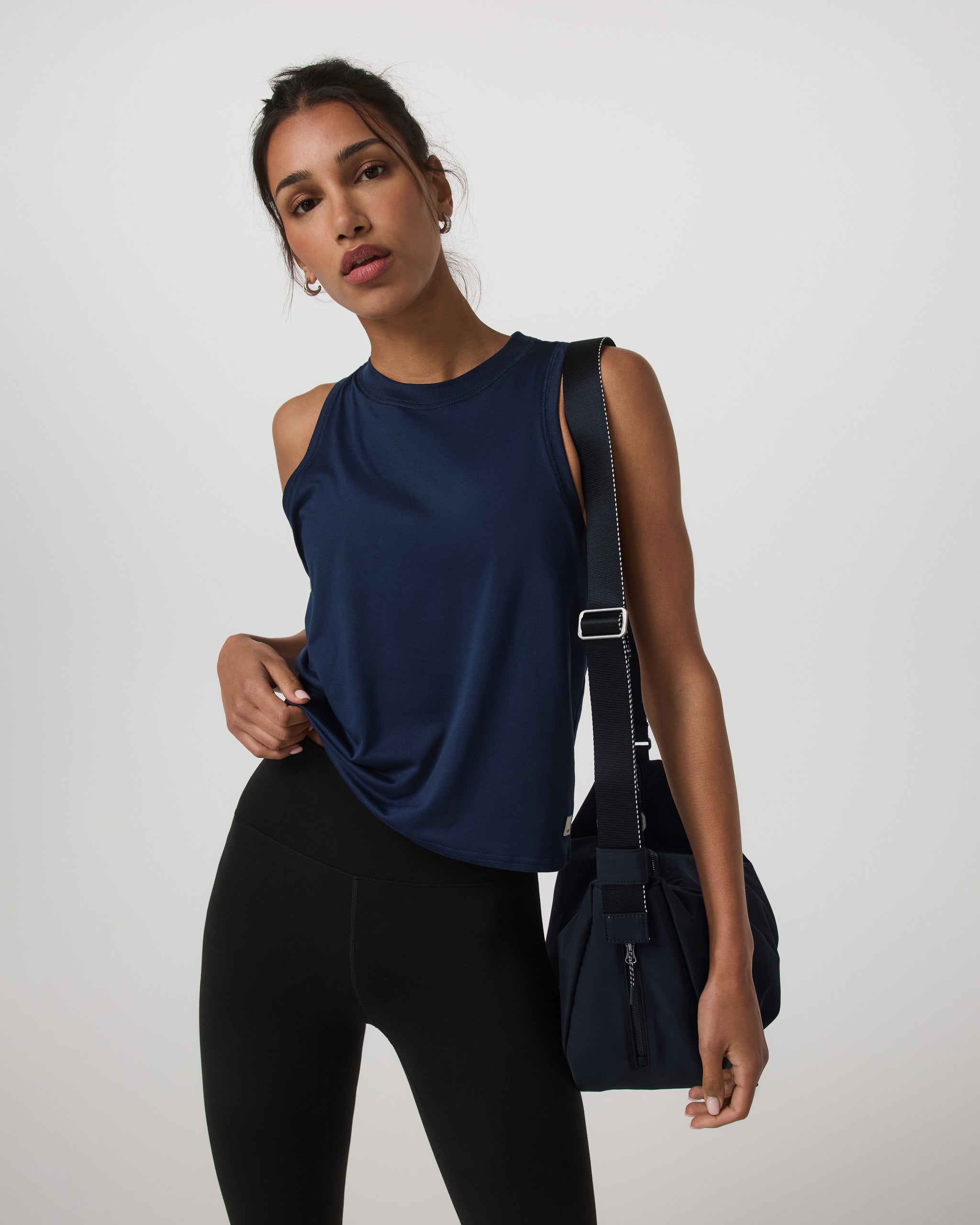 VUORI WOMEN'S ENERGY TOP - BLUE COAST XS