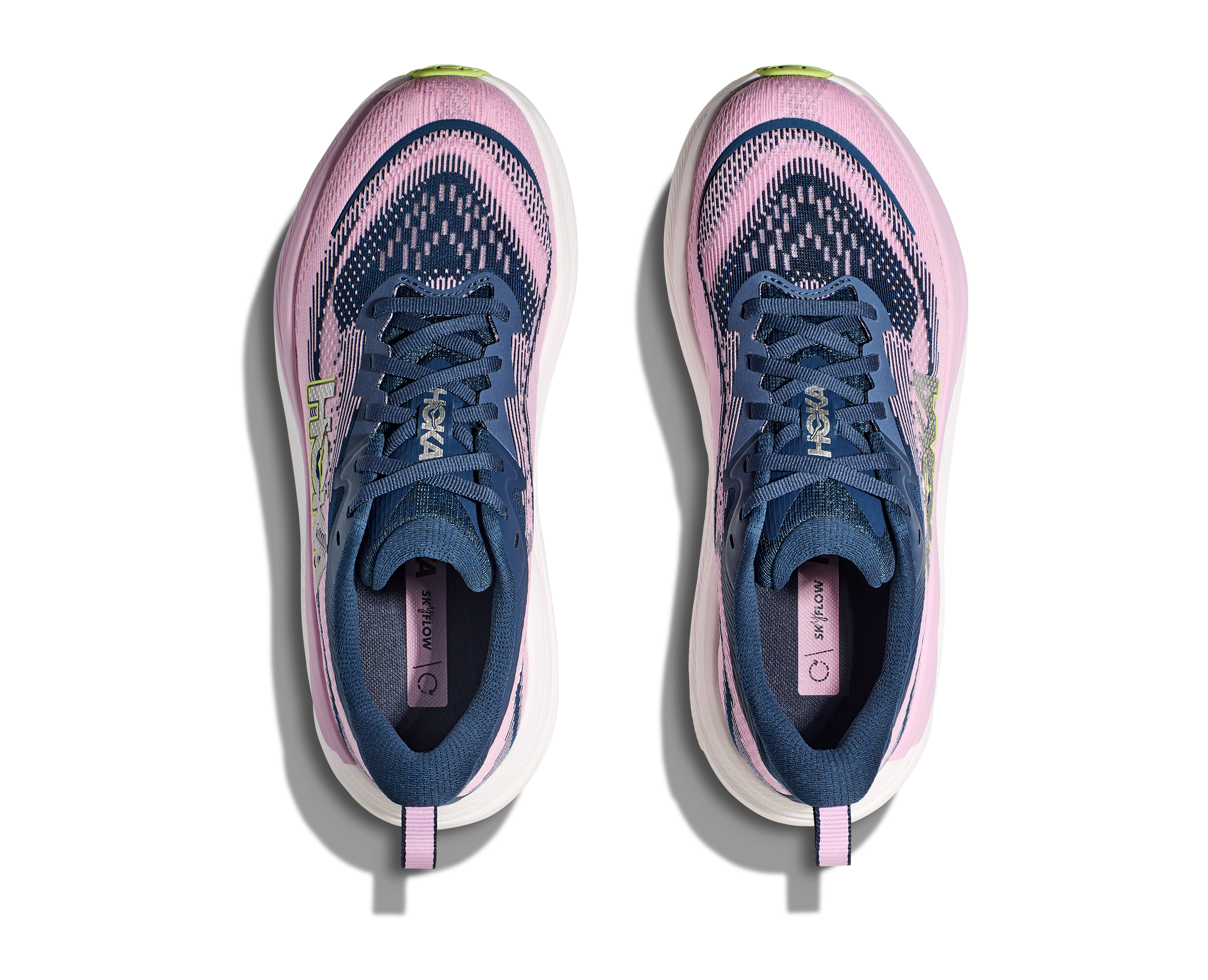 HOKA WOMEN'S SKYFLOW - B - MTW MIDNIGHT / PINK TWILIGHT 