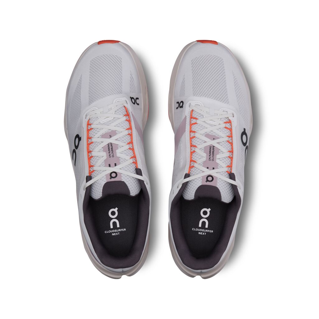 ON RUNNING WOMEN'S CLOUDSURFER NEXT - B - WHITE/FLAME 