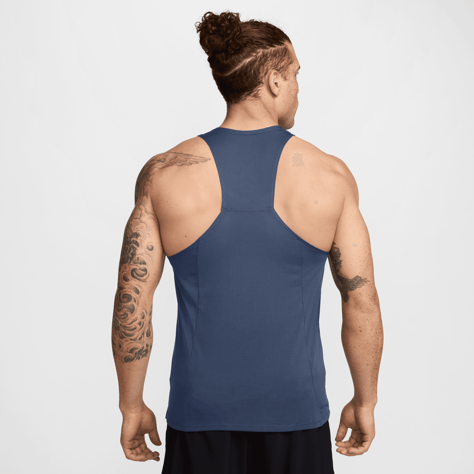 NIKE MEN'S DRI-FIT FAST SINGLET - DIFFUSED BLUE
