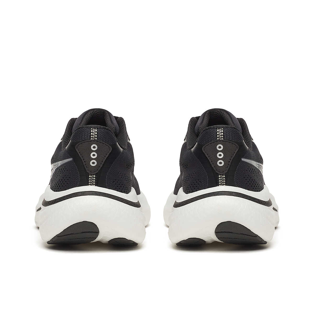 SAUCONY WOMEN'S RIDE 19 - B - BLACK/SILVER