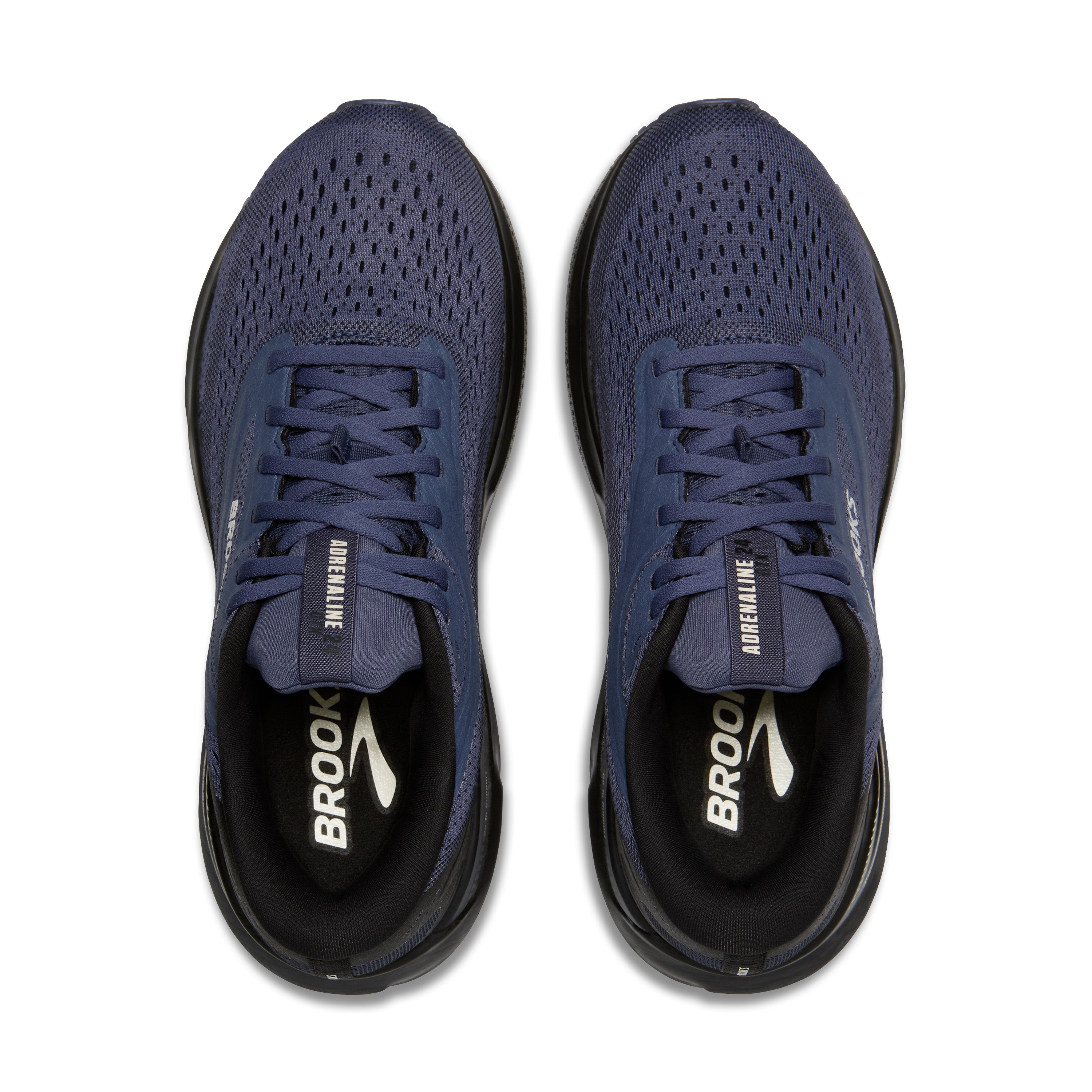 BROOKS MEN'S ADRENALINE GTS 24 GTX - D - BLACK/NIGHTSHADOW/COCONUT