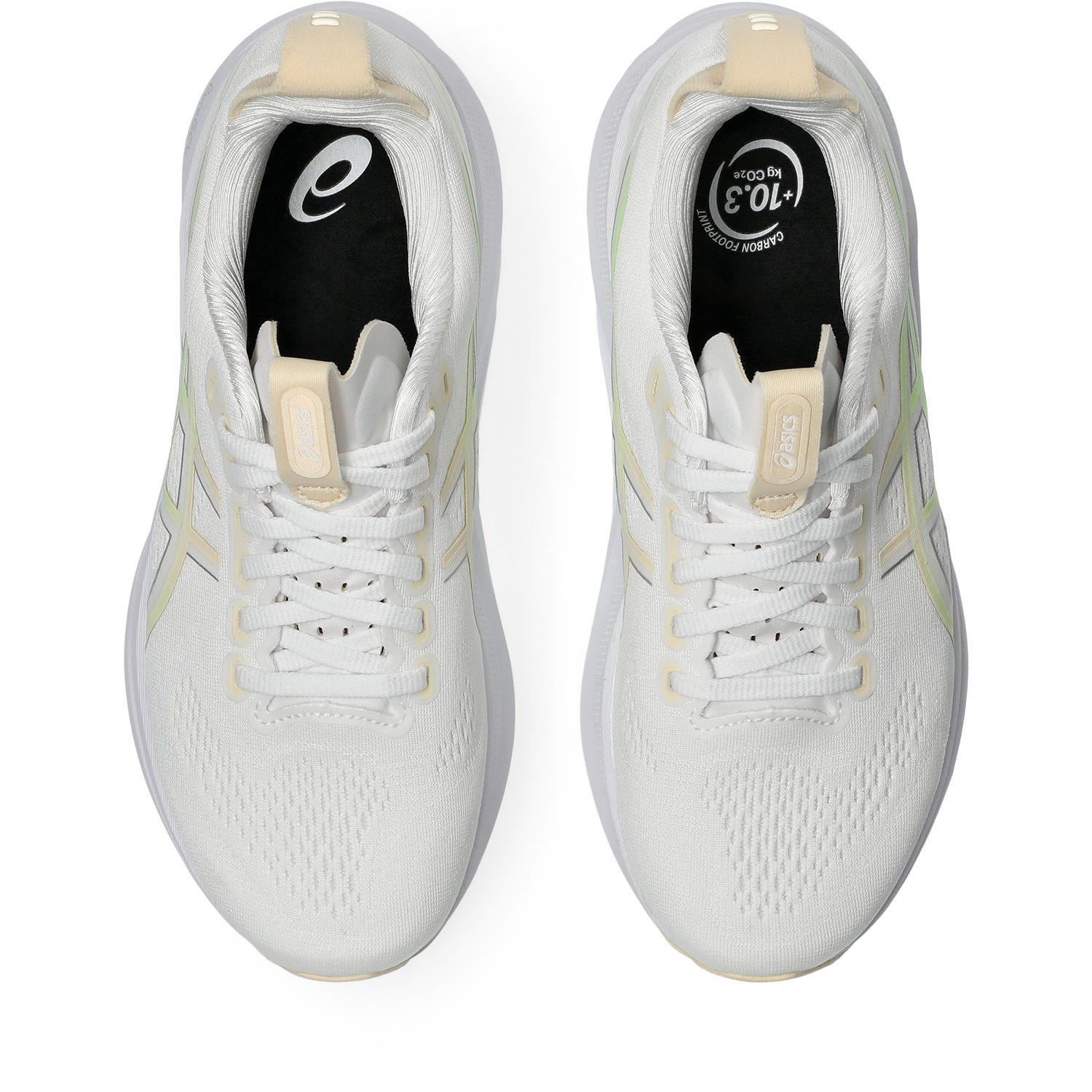 ASICS WOMEN'S KAYANO 32 - B - WHITE/SEA SHELL