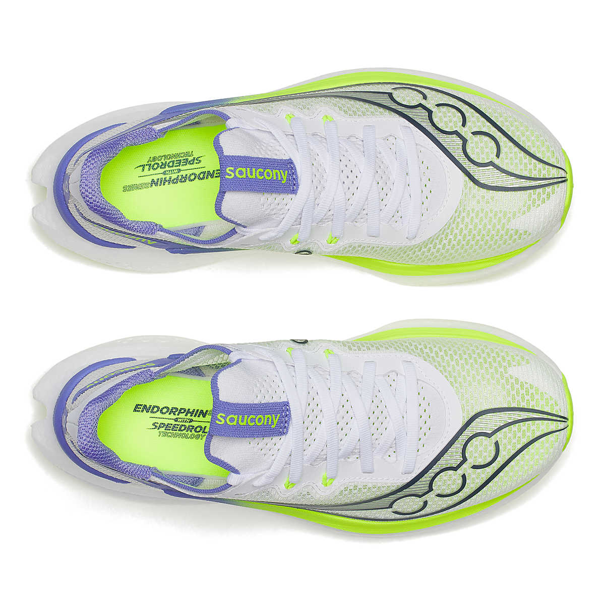 SAUCONY WOMEN'S ENDORPHIN PRO 5 - B - WHITE/IOLITE