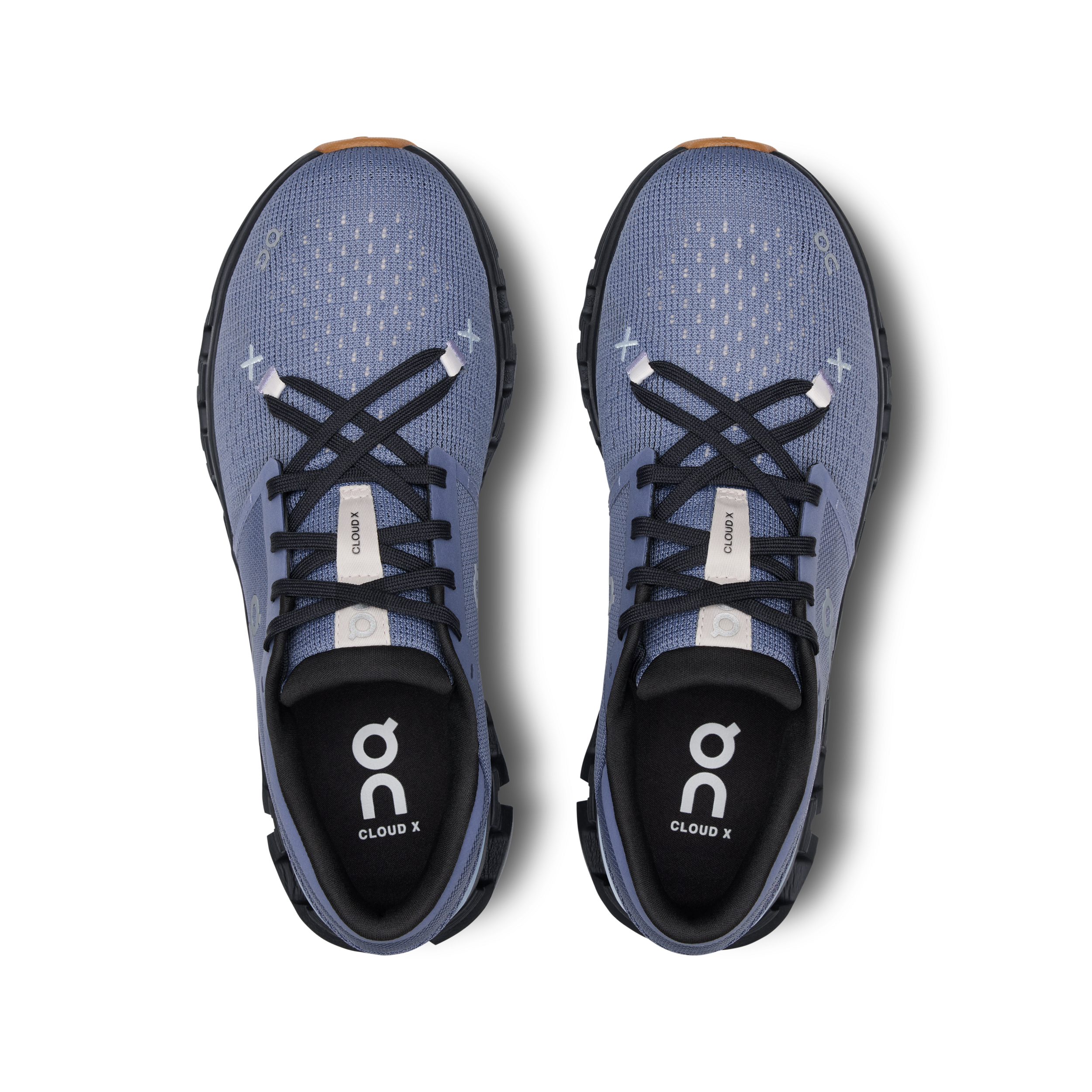 ON RUNNING WOMEN'S CLOUD X 4 - B - FEATHER/BLACK 