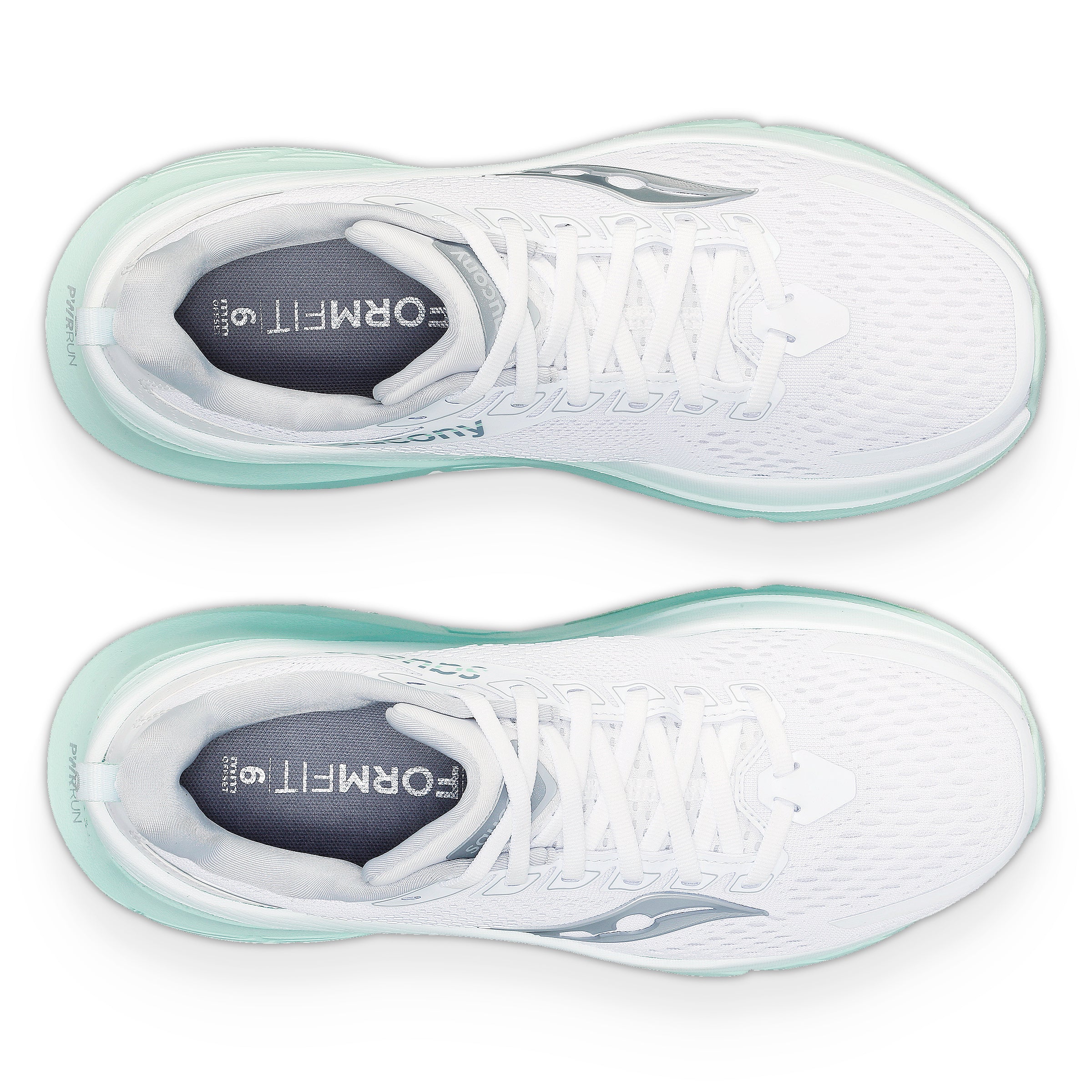 SAUCONY WOMEN'S GUIDE 17 - B - 240 WHITE/JADE 