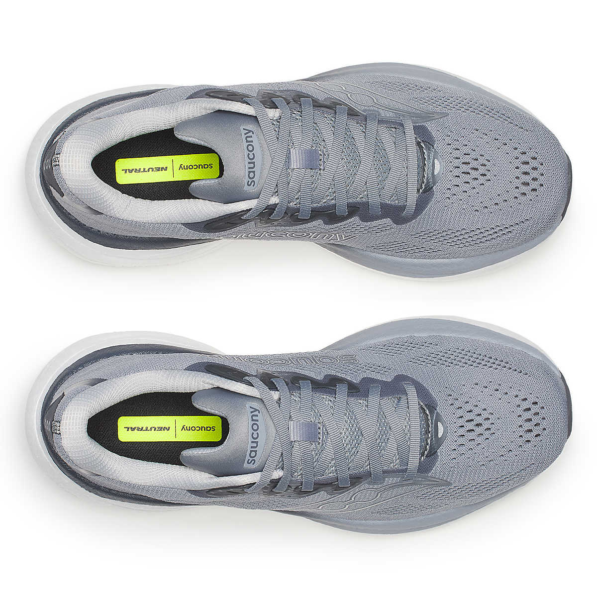 SAUCONY MEN'S RIDE 19 - D - FLINT/SHADOW