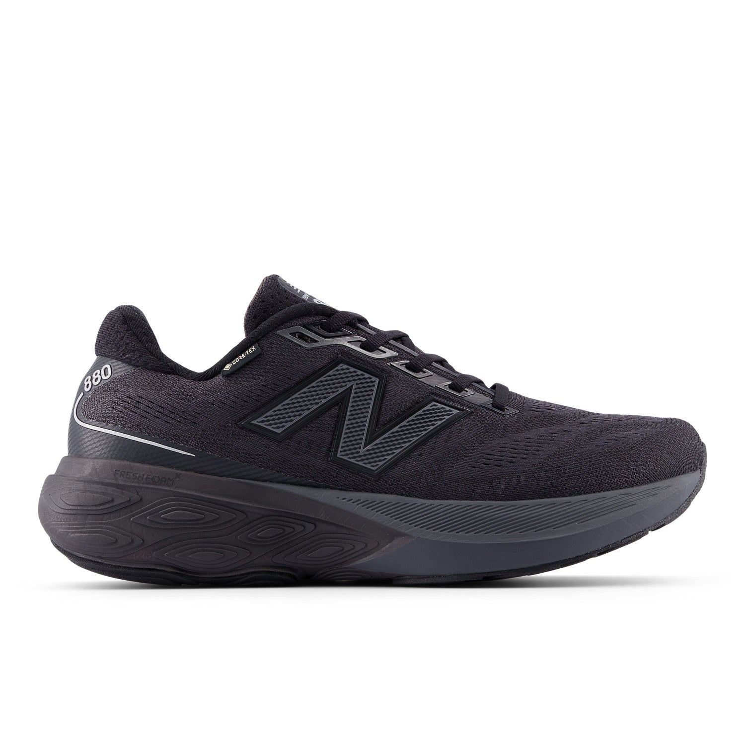 NEW BALANCE MEN'S 880 V15 GORETEX - D - BLACK - SIZE 10.0