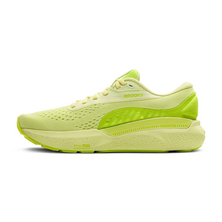 BROOKS MEN'S ADRENALINE GTS 24 - D - 346 LIME GREEN/NIGHTLIFE