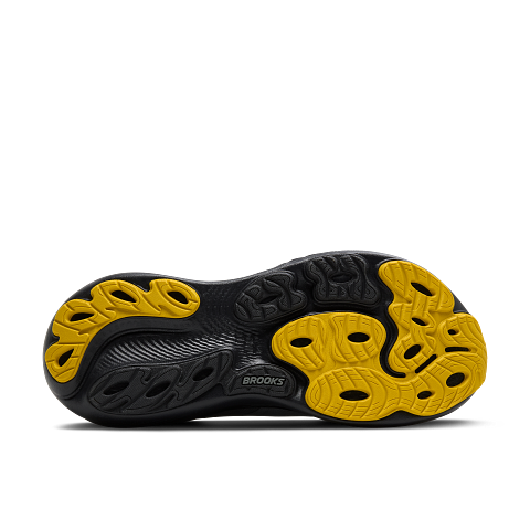 BROOKS MEN'S ADRENALINE GTS 25 - X-WIDE 4E - PRIMER GREY/EBONY/JASMIN - SIZE 11.0