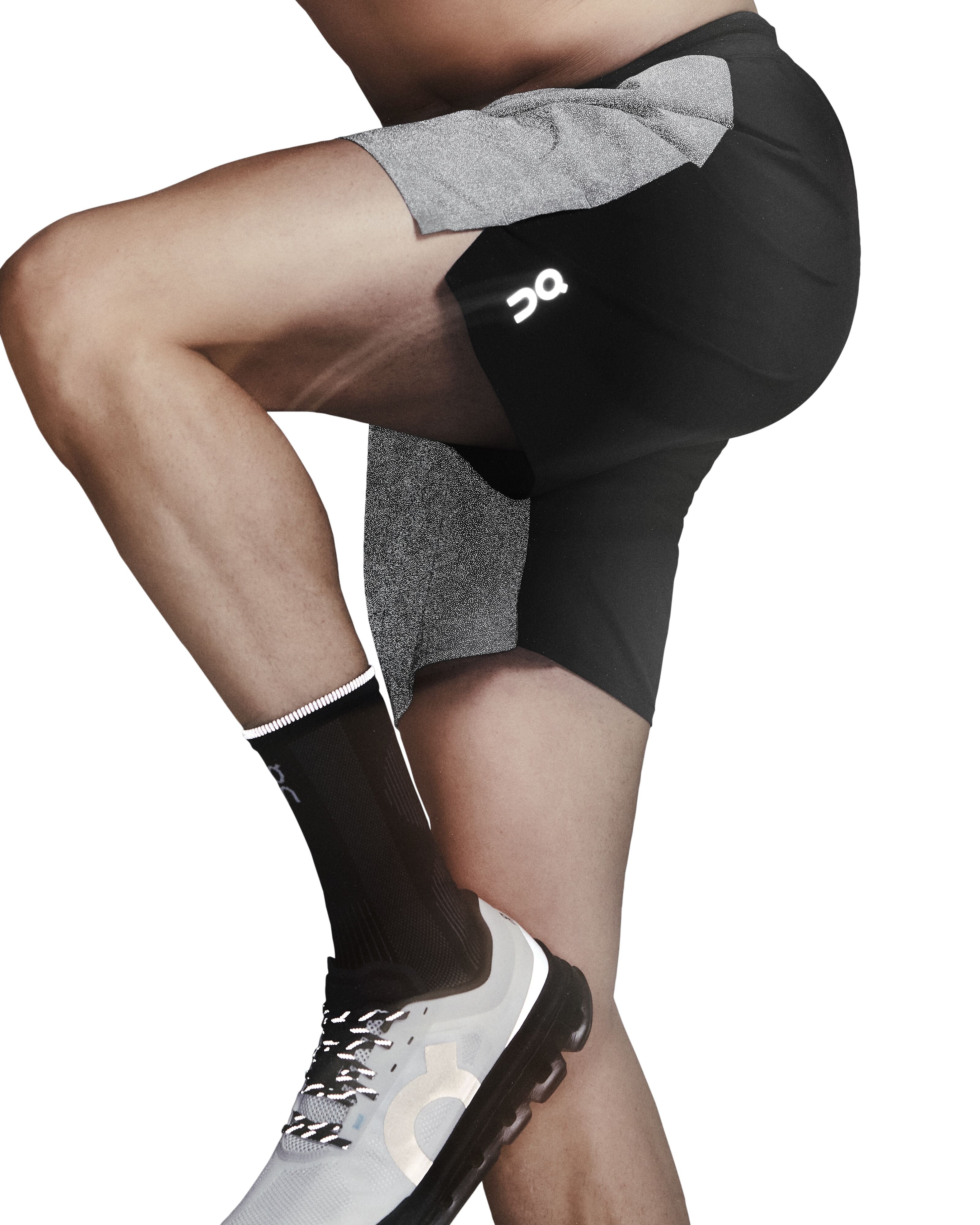 ON RUNNING MEN'S PERFORMANCE SHORTS LUMOS - ECLIPSE/BLACK