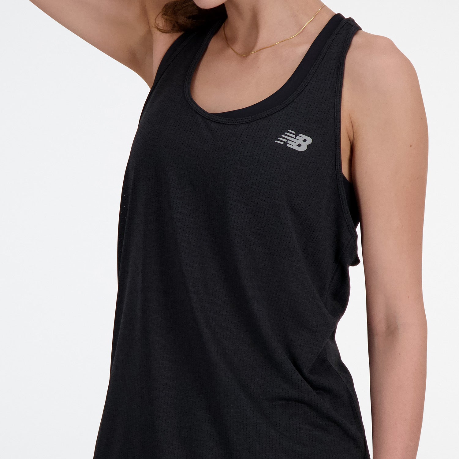 NEW BALANCE WOMEN'S ATHLETICS TANK - BLACK