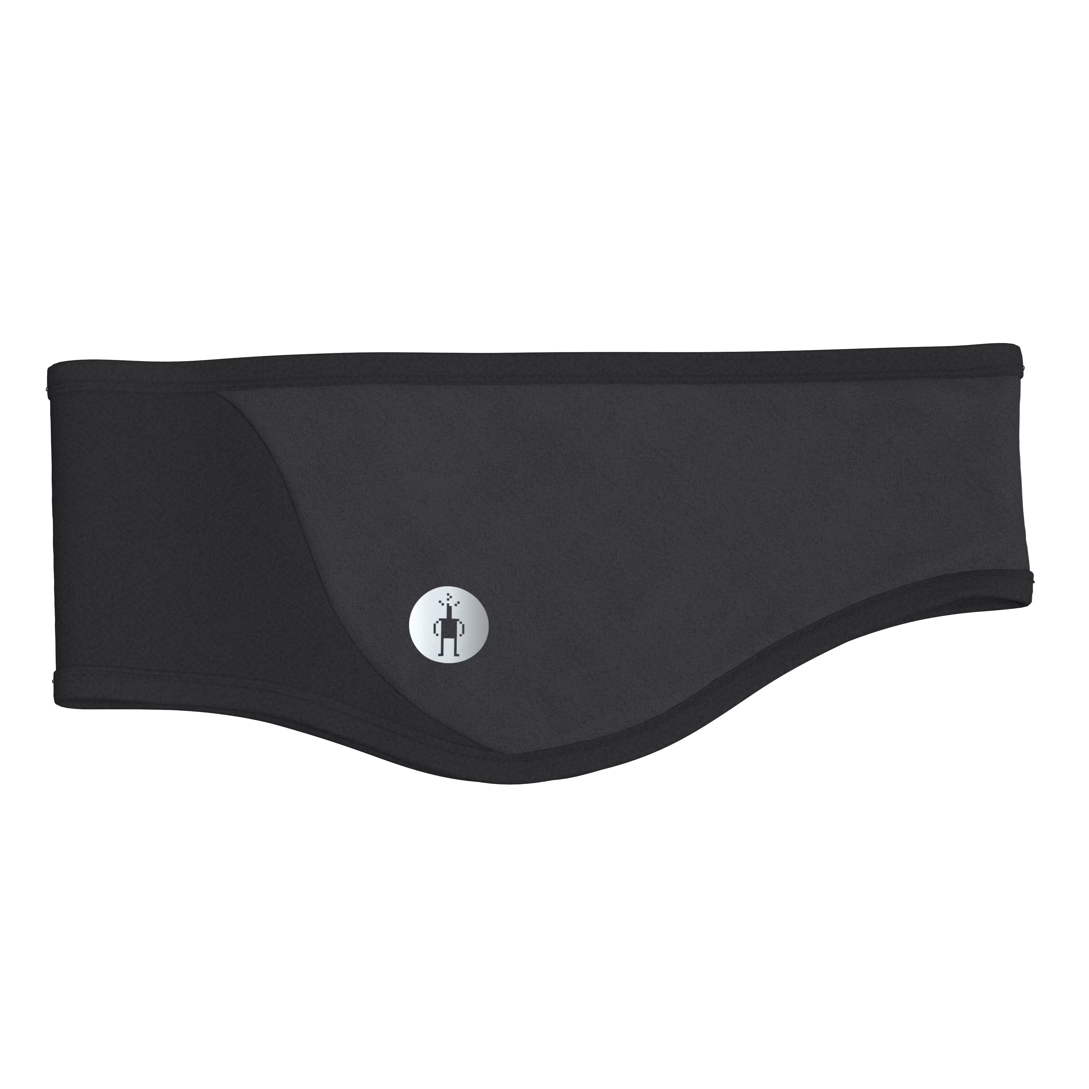 SMARTWOOL ACTIVE FLEECE WIND HEADBAND - 001 BLACK 