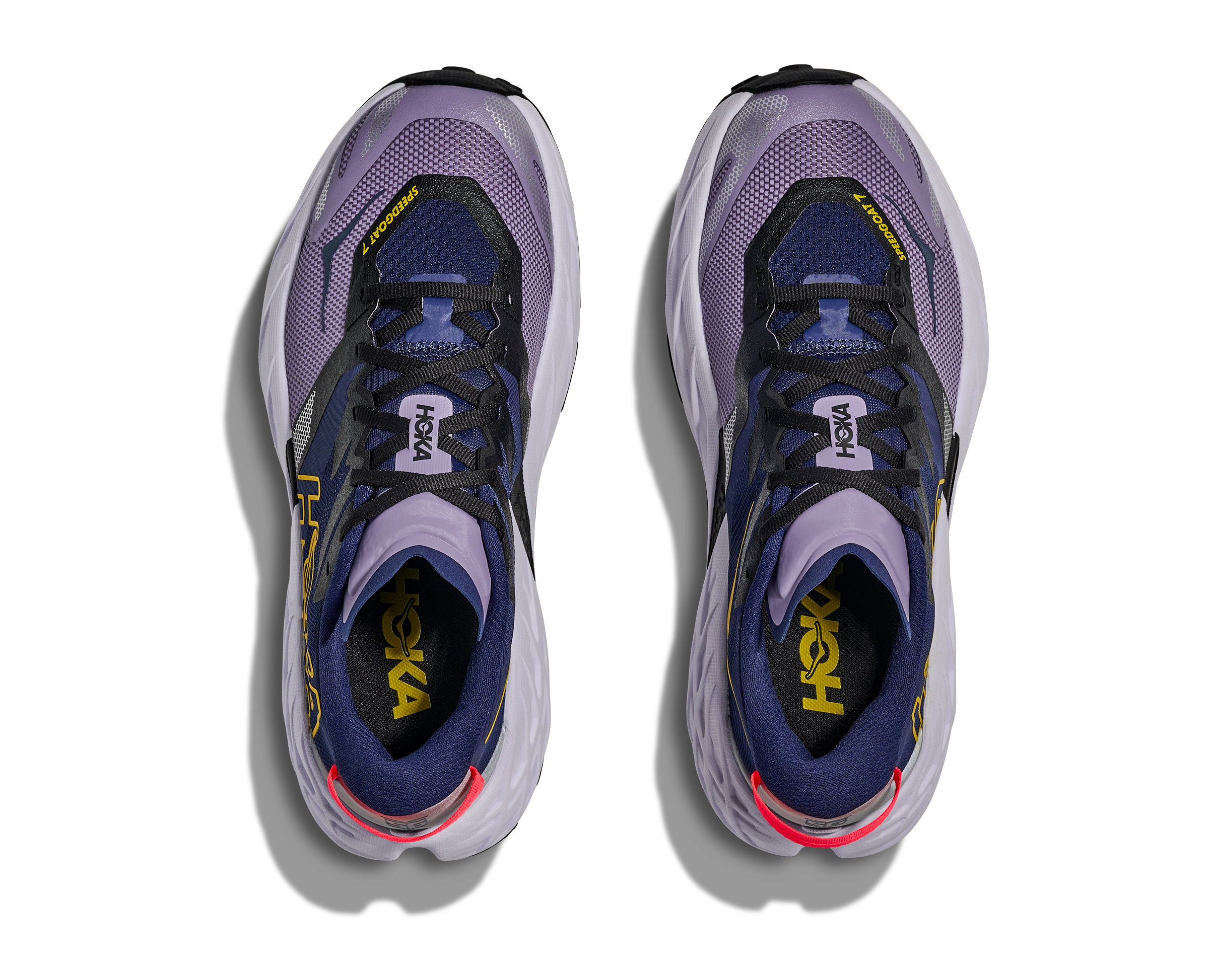 HOKA WOMEN'S SPEEDGOAT 7 - B - BERRY JAM/STARLIGHT GLOW
