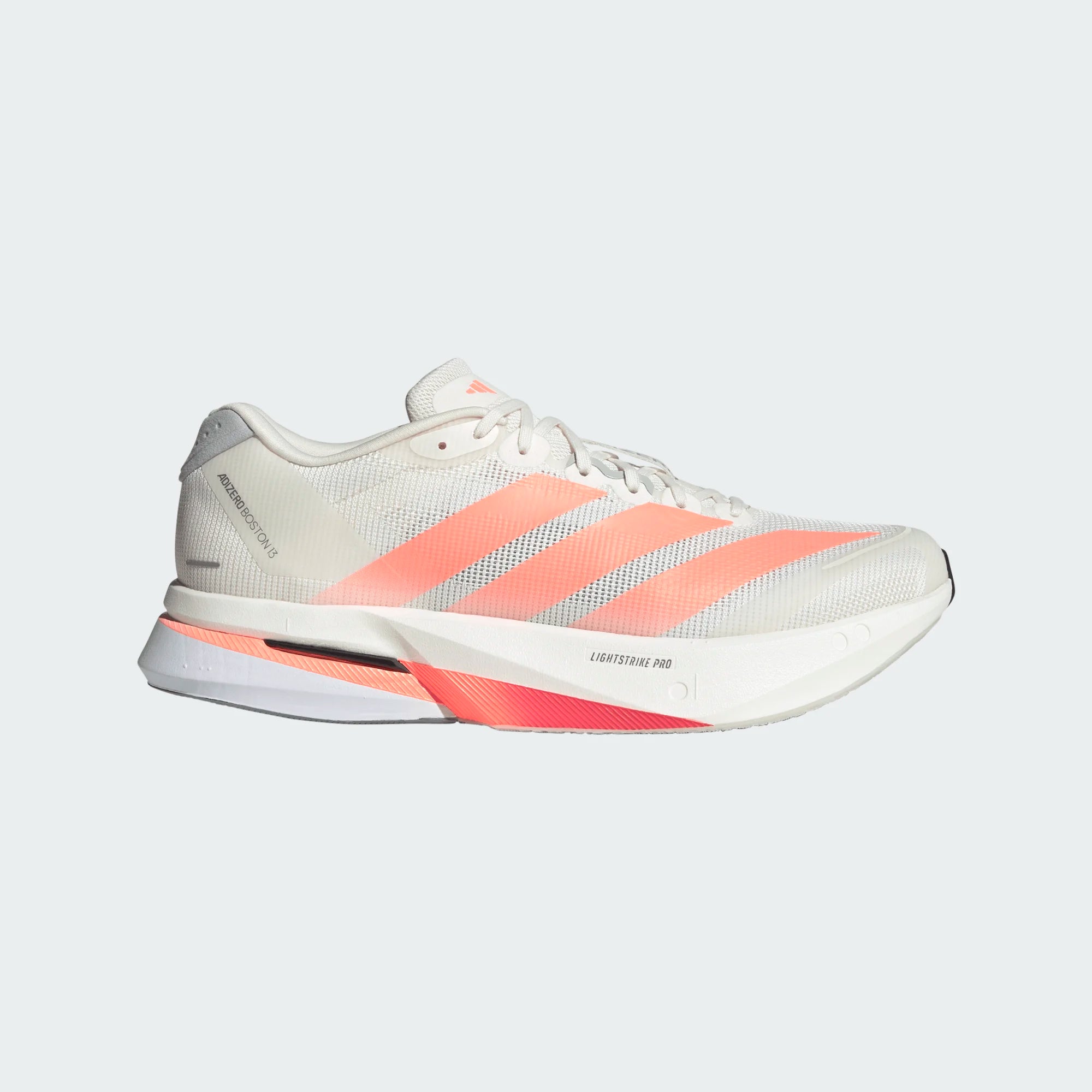 ADIDAS MEN'S BOSTON 13 - D - WHITE/LUOR/GREY 7.0