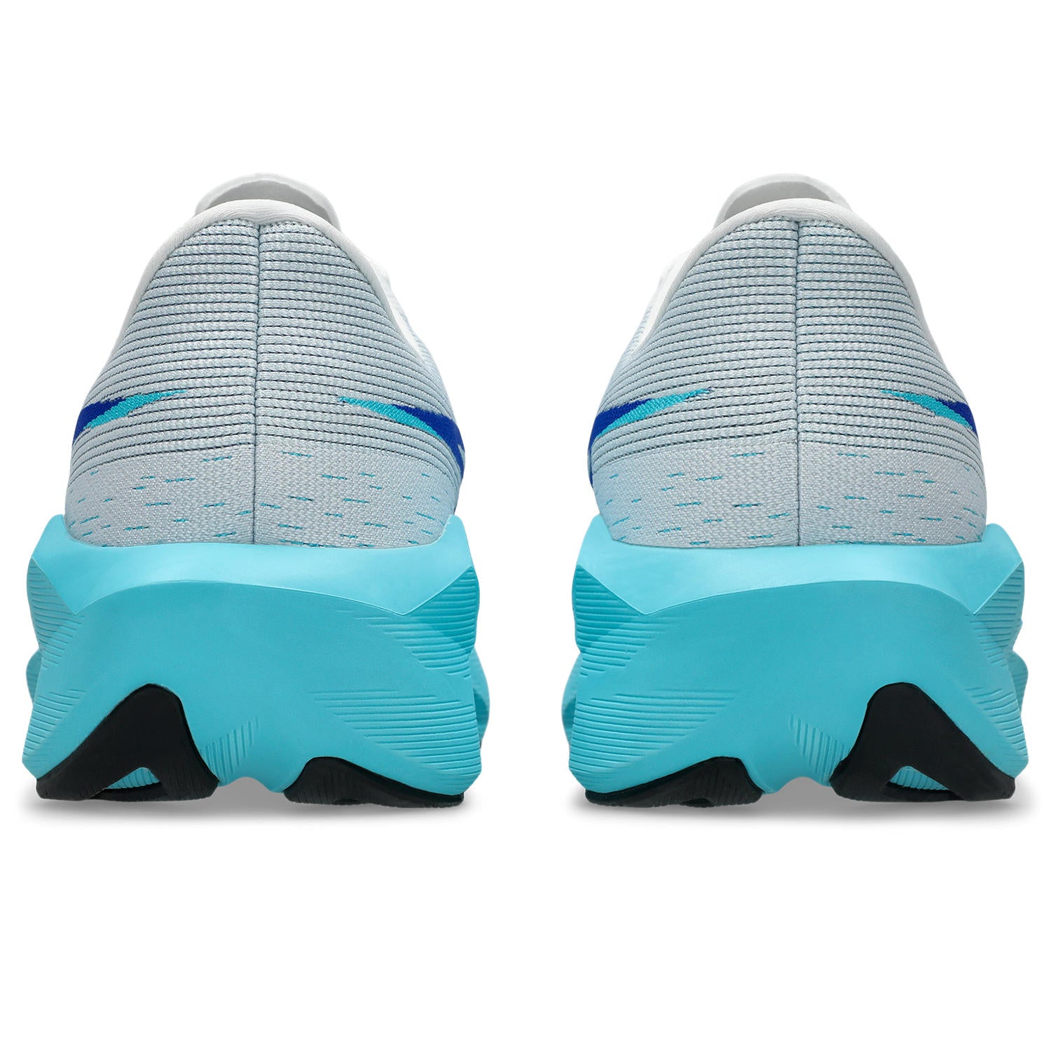 ASICS MEN'S NOVABLAST 6 - WHITE/ENERGY AQUA