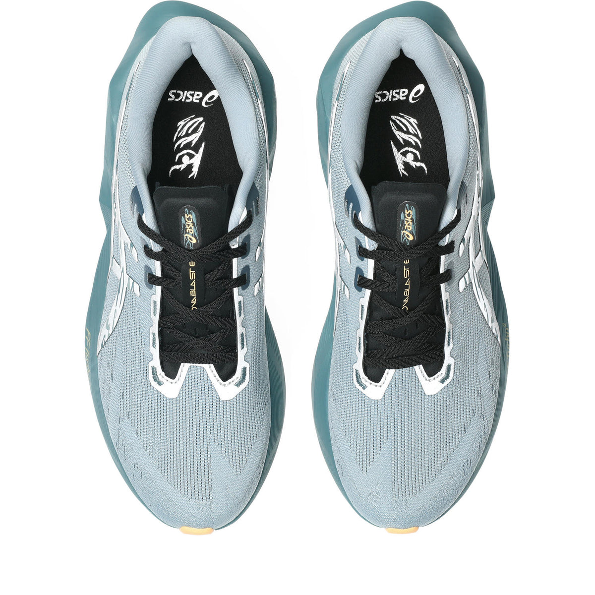 ASICS MEN'S NOVABLAST 6 LITE-SHOW - LITE-SHOW/ORANGE GLOW