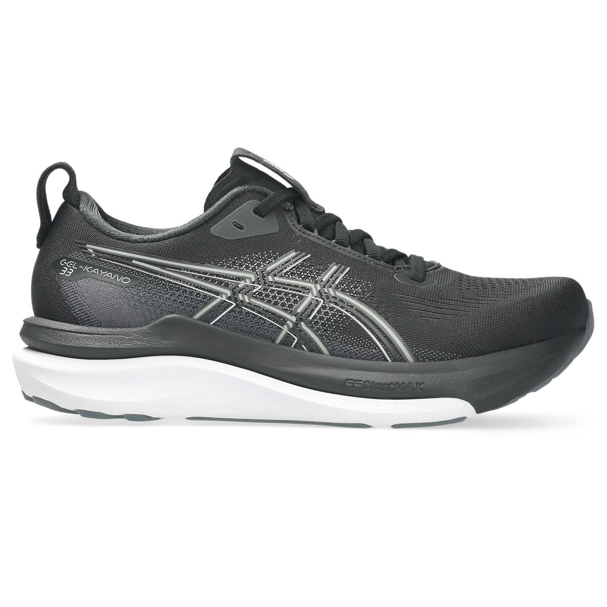 WOMEN'S KAYANO 33 - BLACK/WHITE