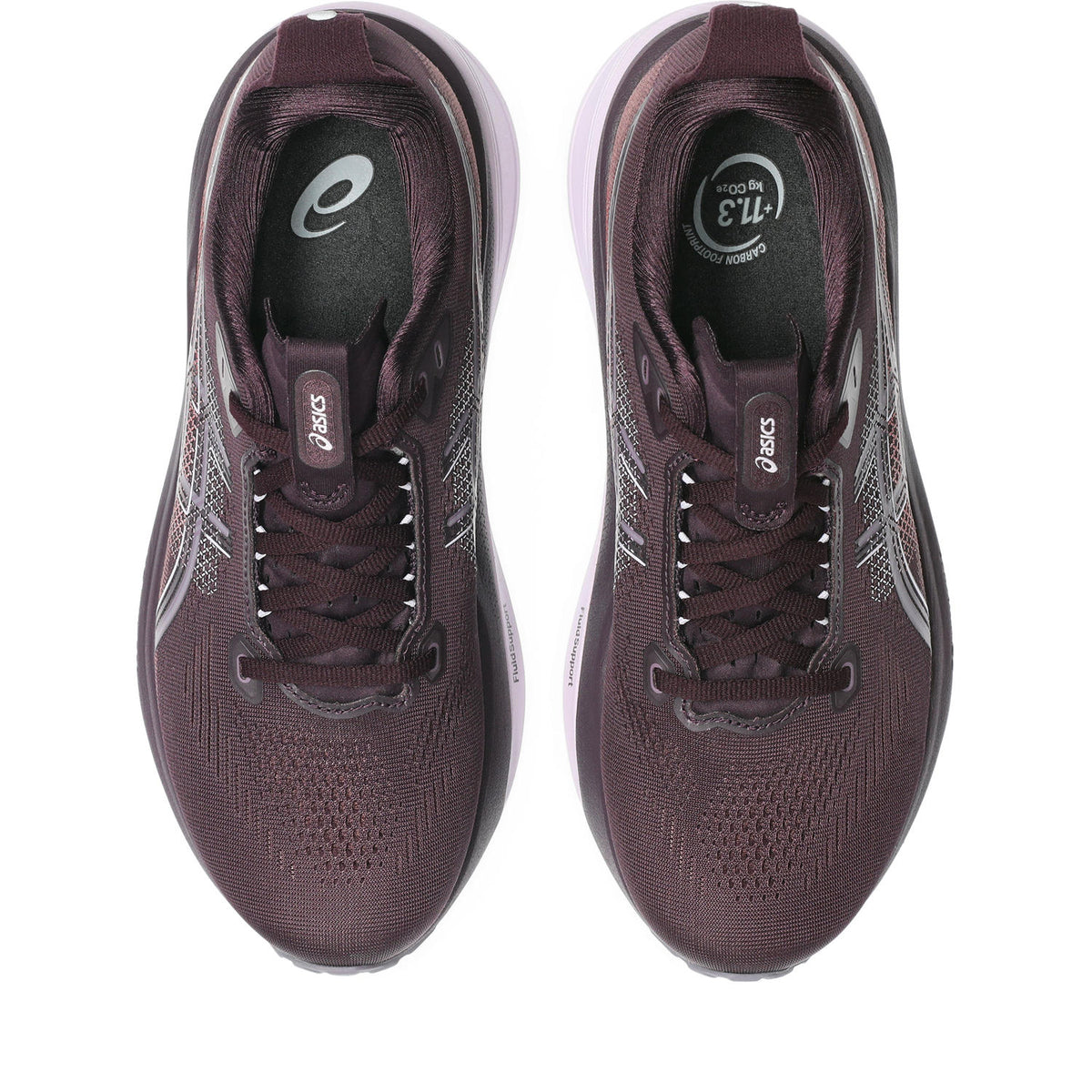ASICS WOMEN'S KAYANO 33 - DARK AUBERGINE/DAHLIA