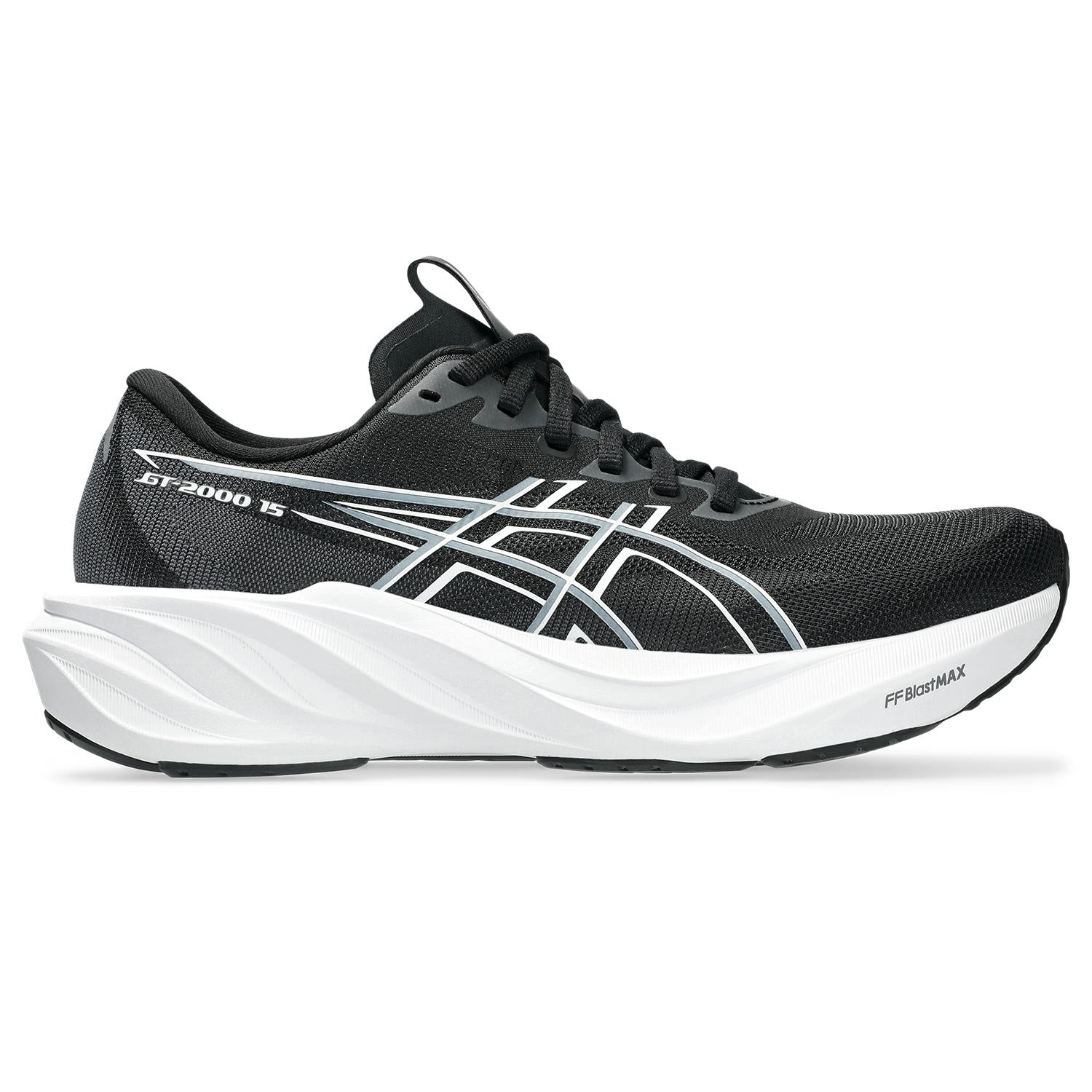 ASICS WOMEN'S GT 2000 15 001 BLACK/WHITE