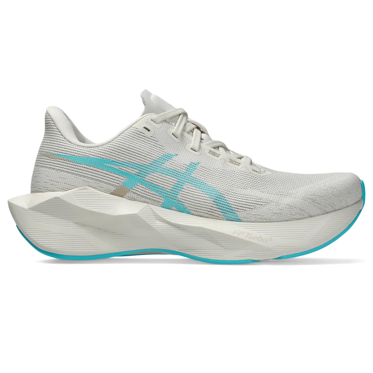 ASICS WOMEN'S NOVABLAST 6 250 SOFT OAT/ENERGY AQUA
