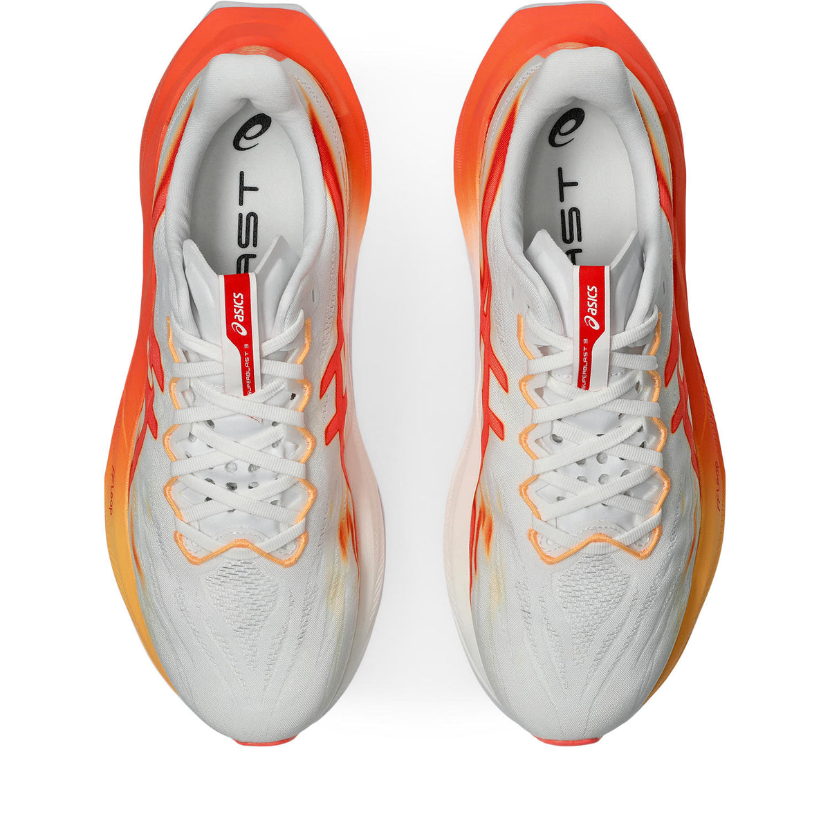 ASICS UNISEX SUPERBLAST 3 - WHITE/ORANGE GLOW