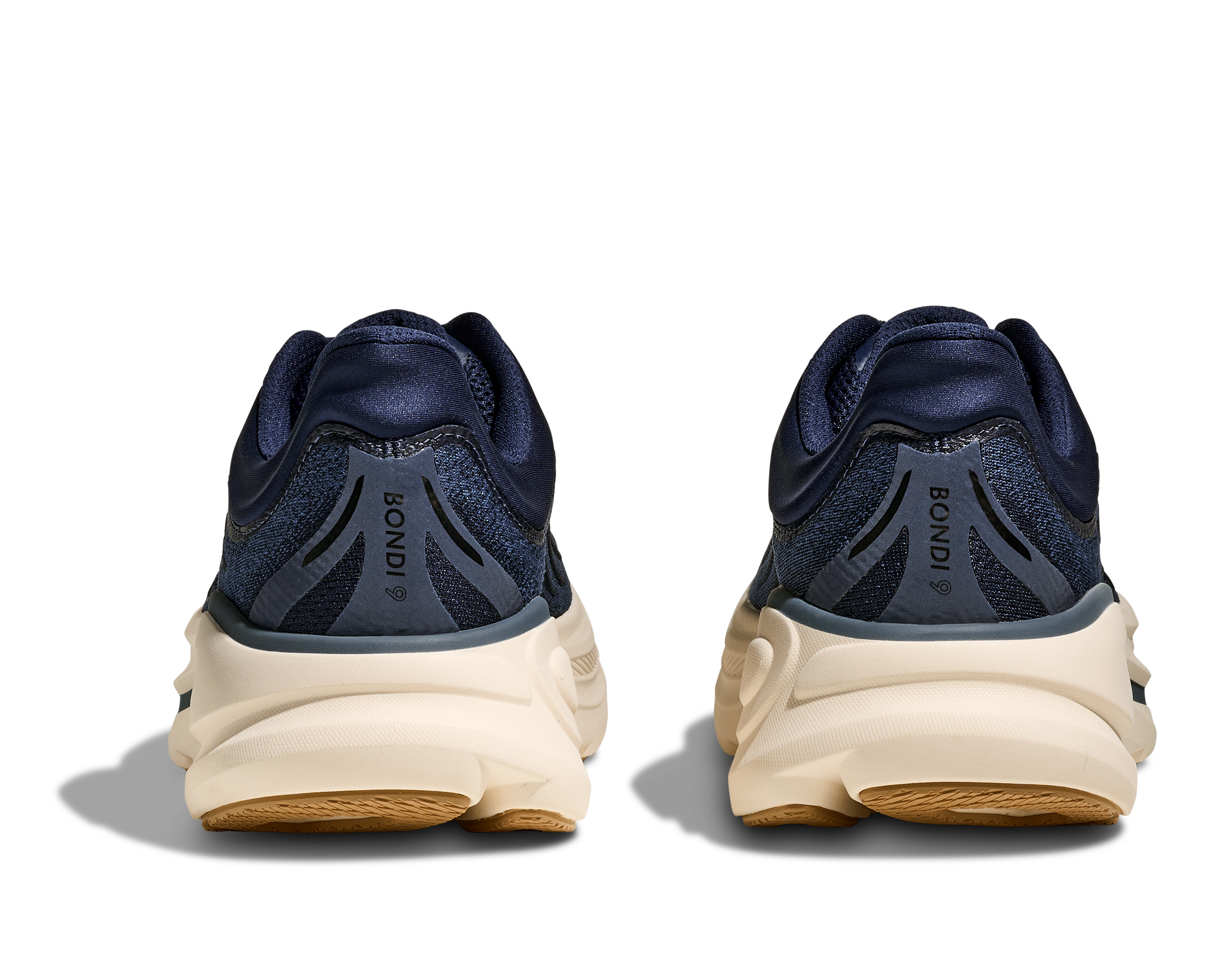 HOKA MEN'S BONDI 9 - D - MIDNIGHT BLUE / VARSITY NAVY