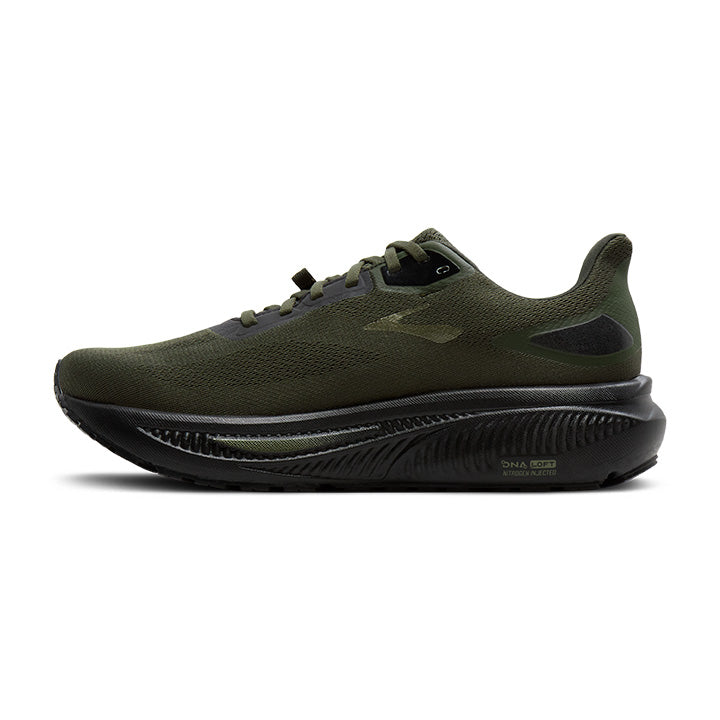 BROOKS MEN'S GHOST 18 GTX - FOREST/BLACK/METALLIC