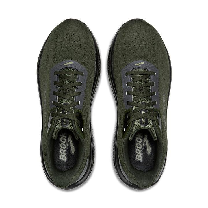 BROOKS MEN'S GHOST 18 GTX - FOREST/BLACK/METALLIC