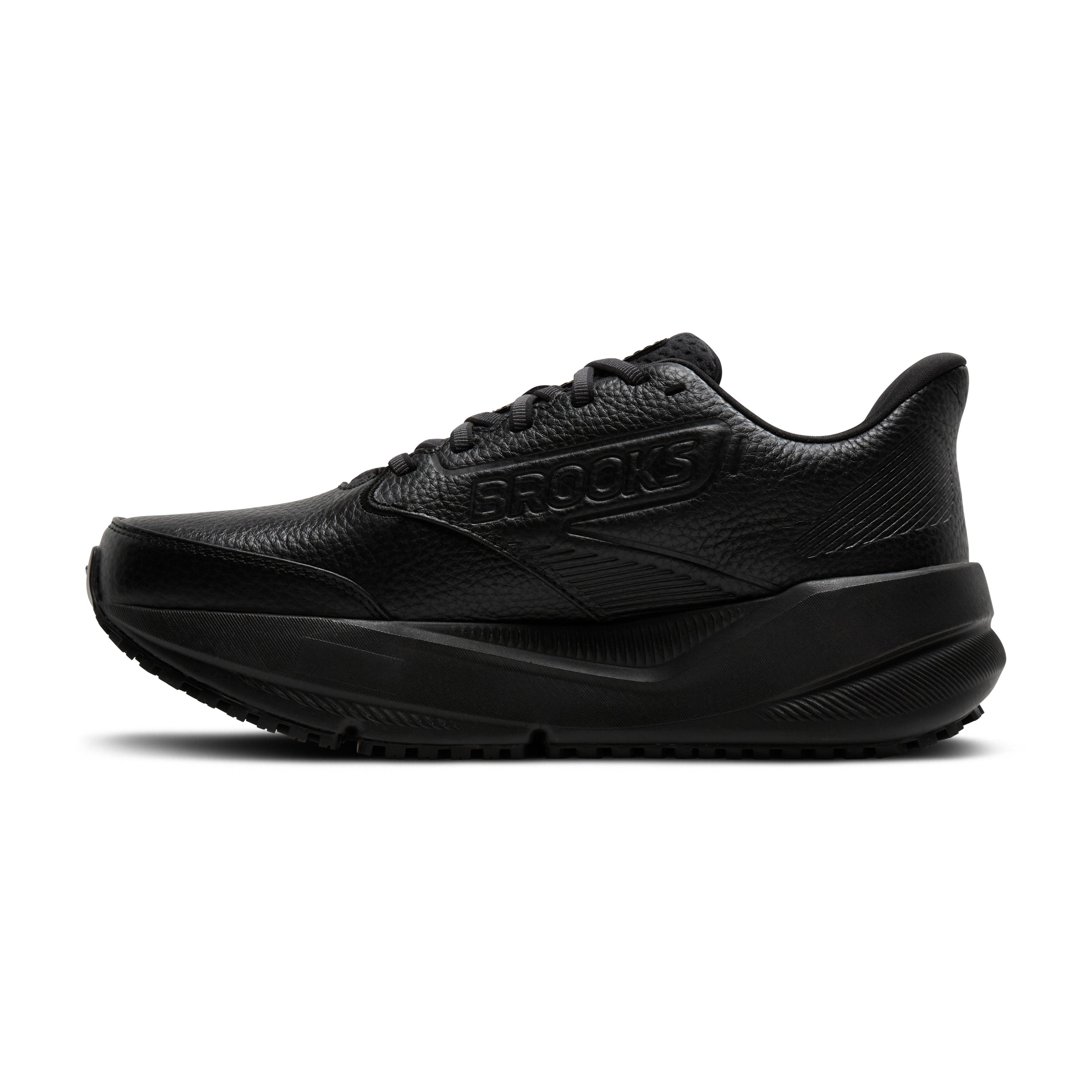 BROOKS WOMEN'S GHOST MAX SLIP RESISTANT - BLACK/BLACK