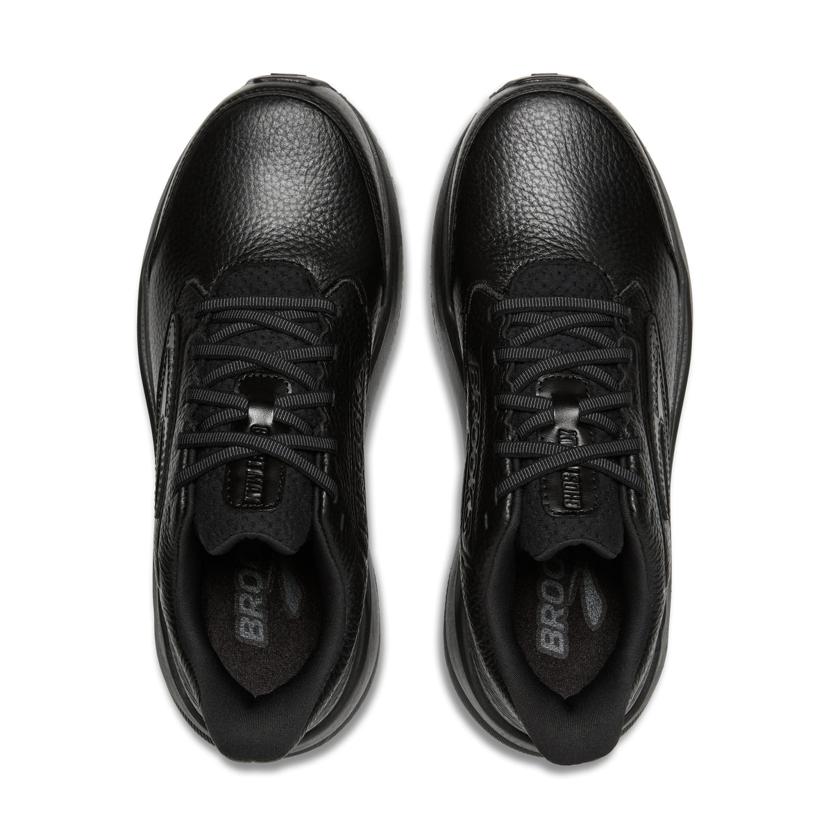 BROOKS MEN'S GHOST MAX SLIP RESISTANT - BLACK/BLACK