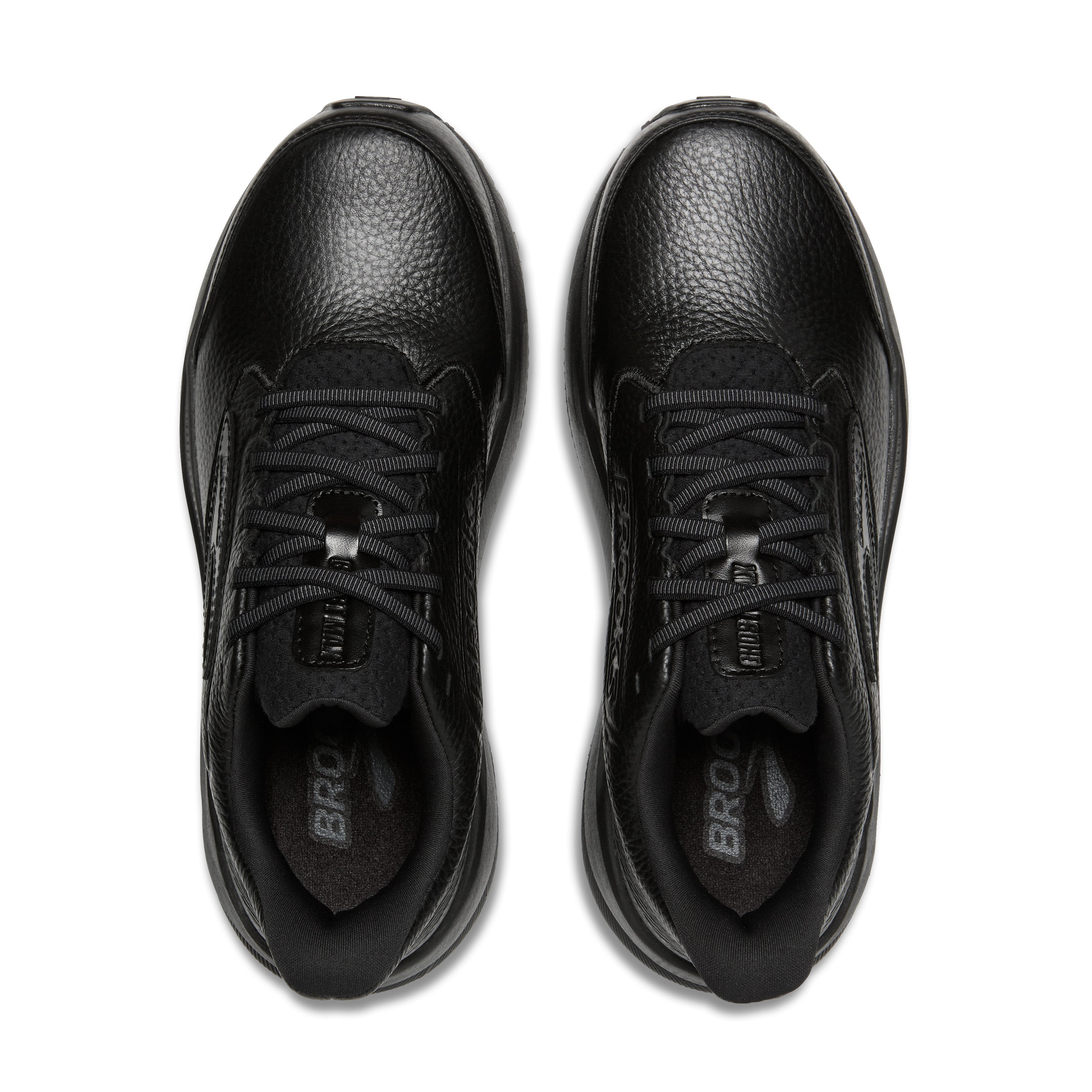 BROOKS WOMEN'S GHOST MAX SLIP RESISTANT - BLACK/BLACK