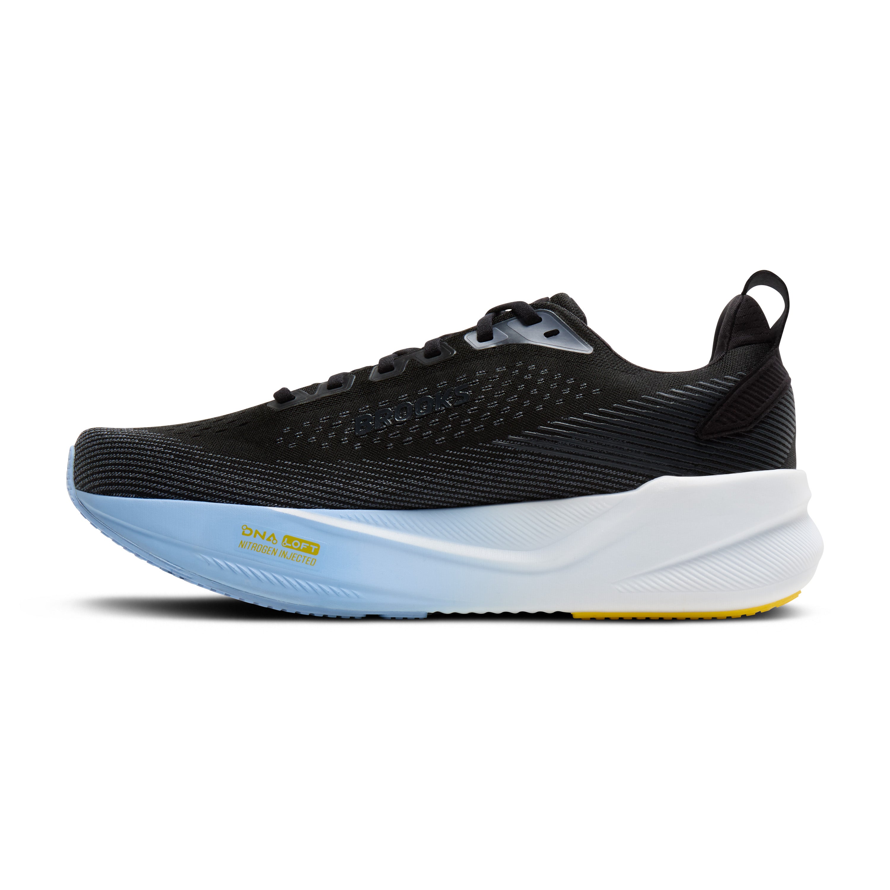 BROOKS MEN'S GHOST MAX 4 - D - BLACK/FOLKSTONE