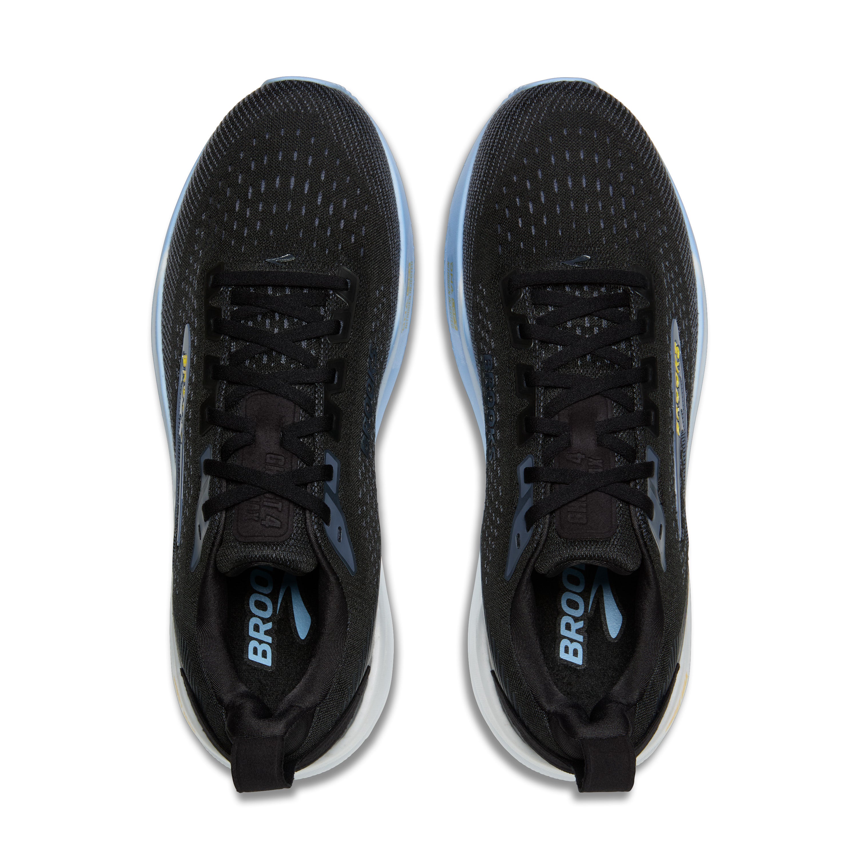 BROOKS MEN'S GHOST MAX 4 - D - BLACK/FOLKSTONE