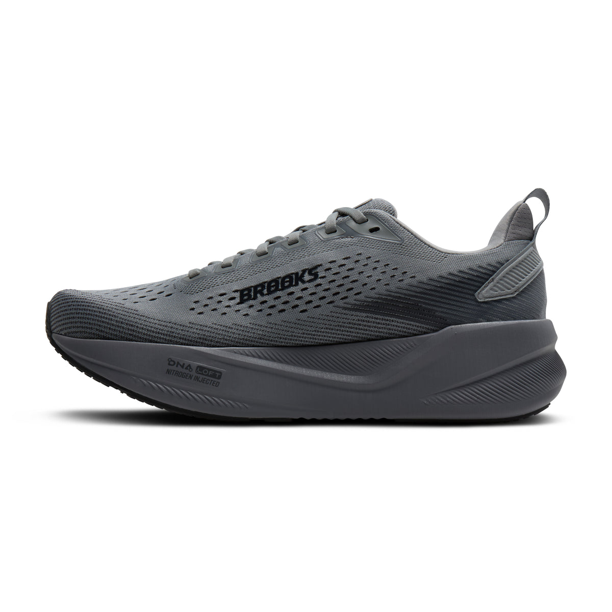 BROOKS MEN'S GHOST MAX 4 - GREY/GREY/EBONY