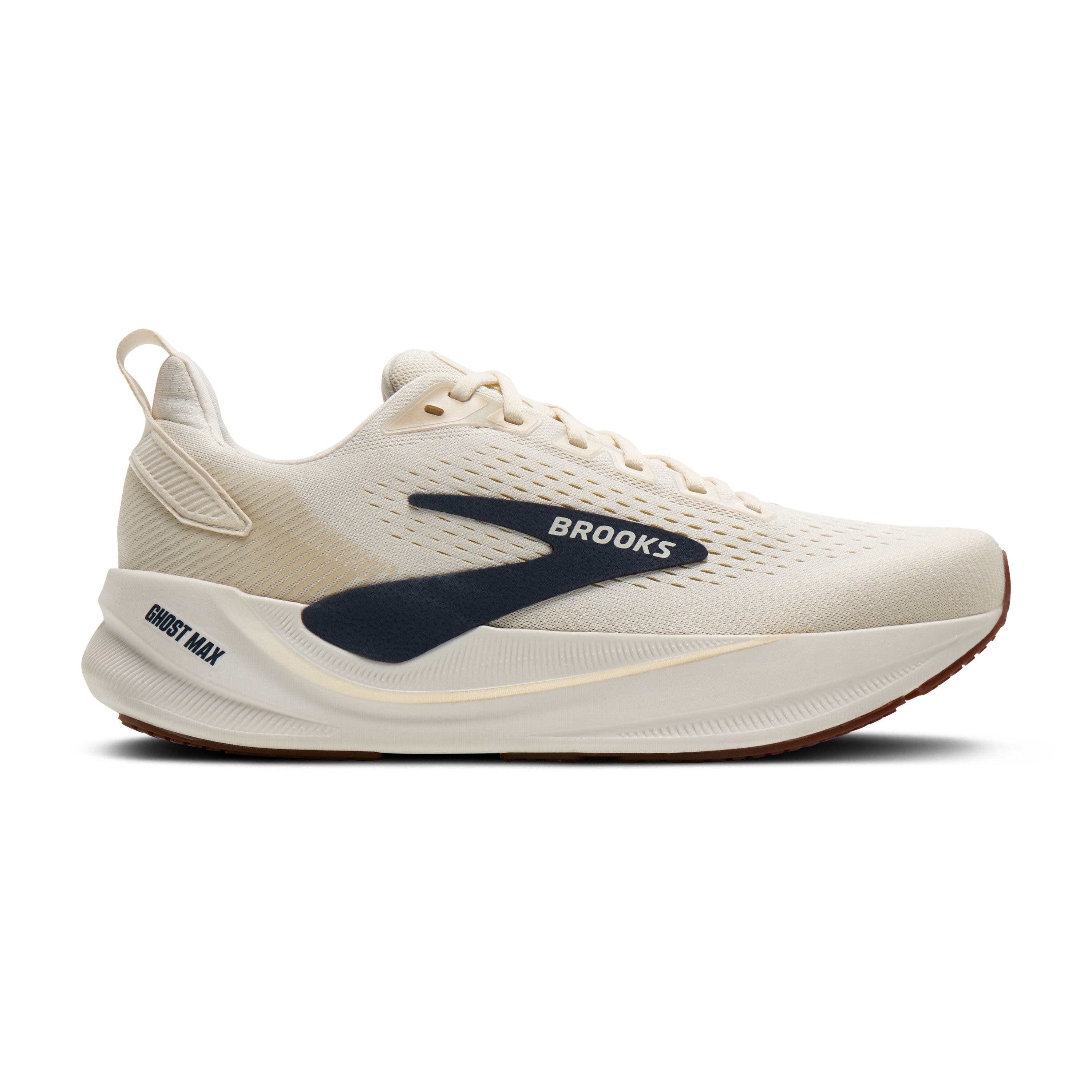 BROOKS MEN'S GHOST MAX 4 - D - ARCTIC WOLF/NAVY