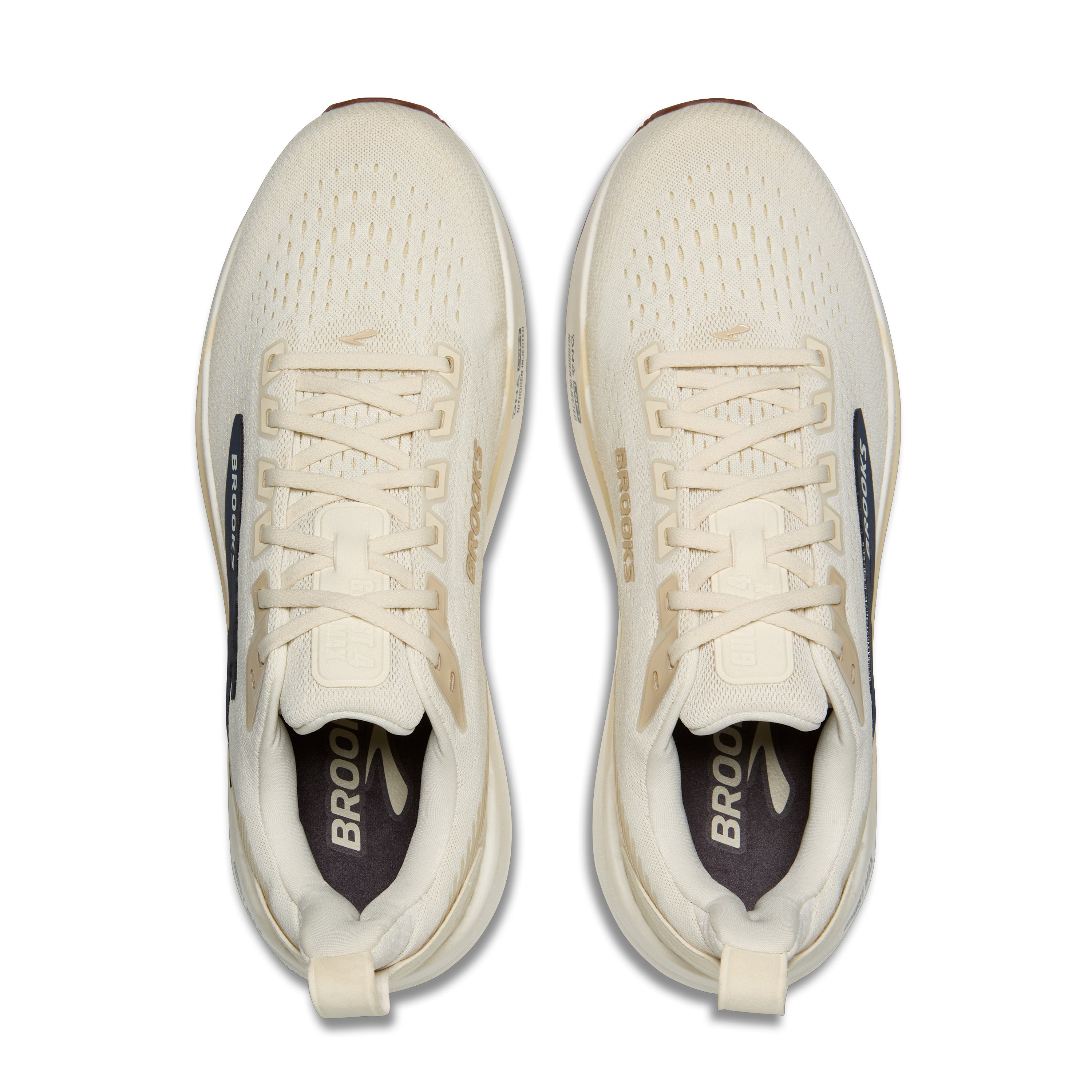 BROOKS MEN'S GHOST MAX 4 - D - ARCTIC WOLF/NAVY