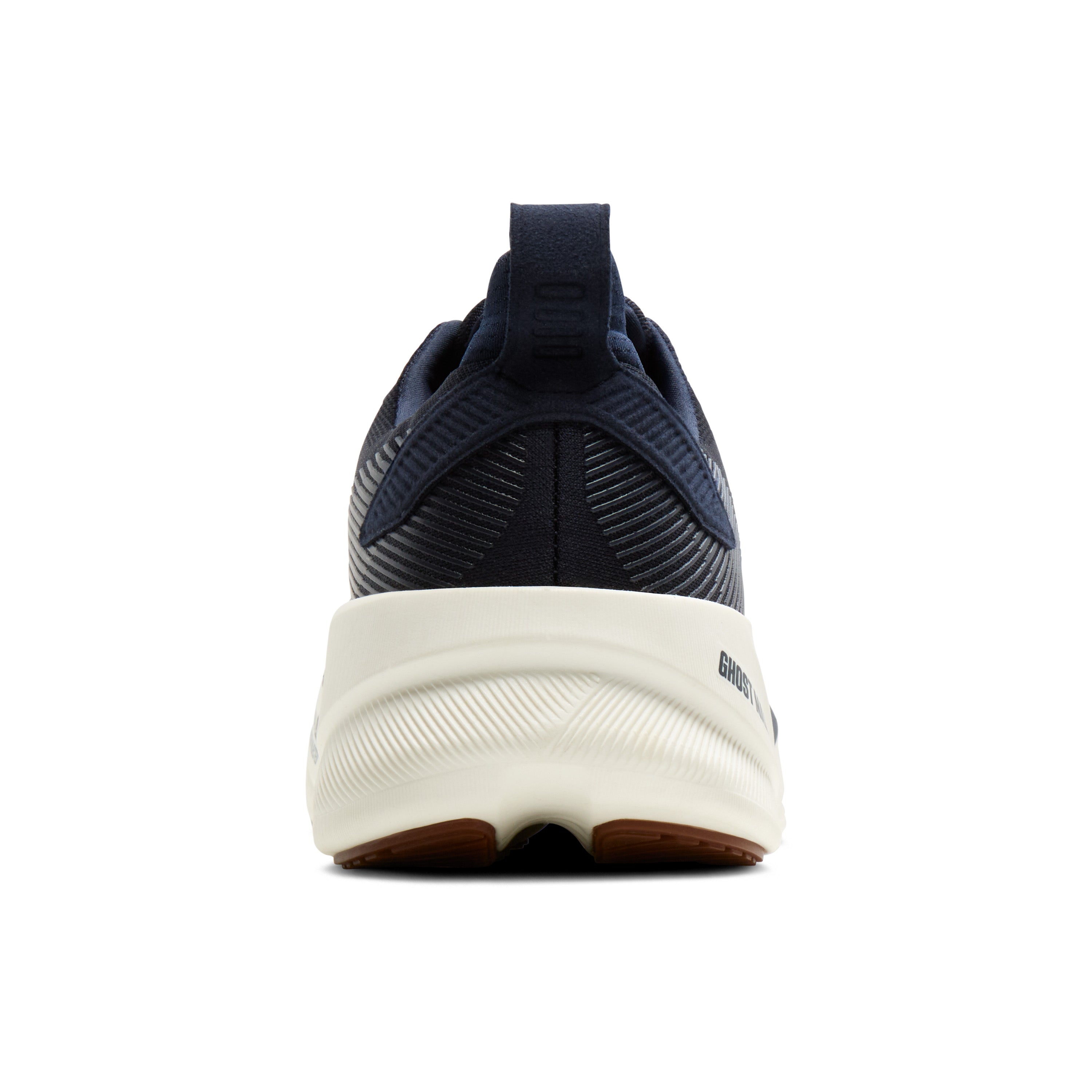 BROOKS MEN'S GHOST MAX 4 - D - NAVY/NAVY/BISCUIT