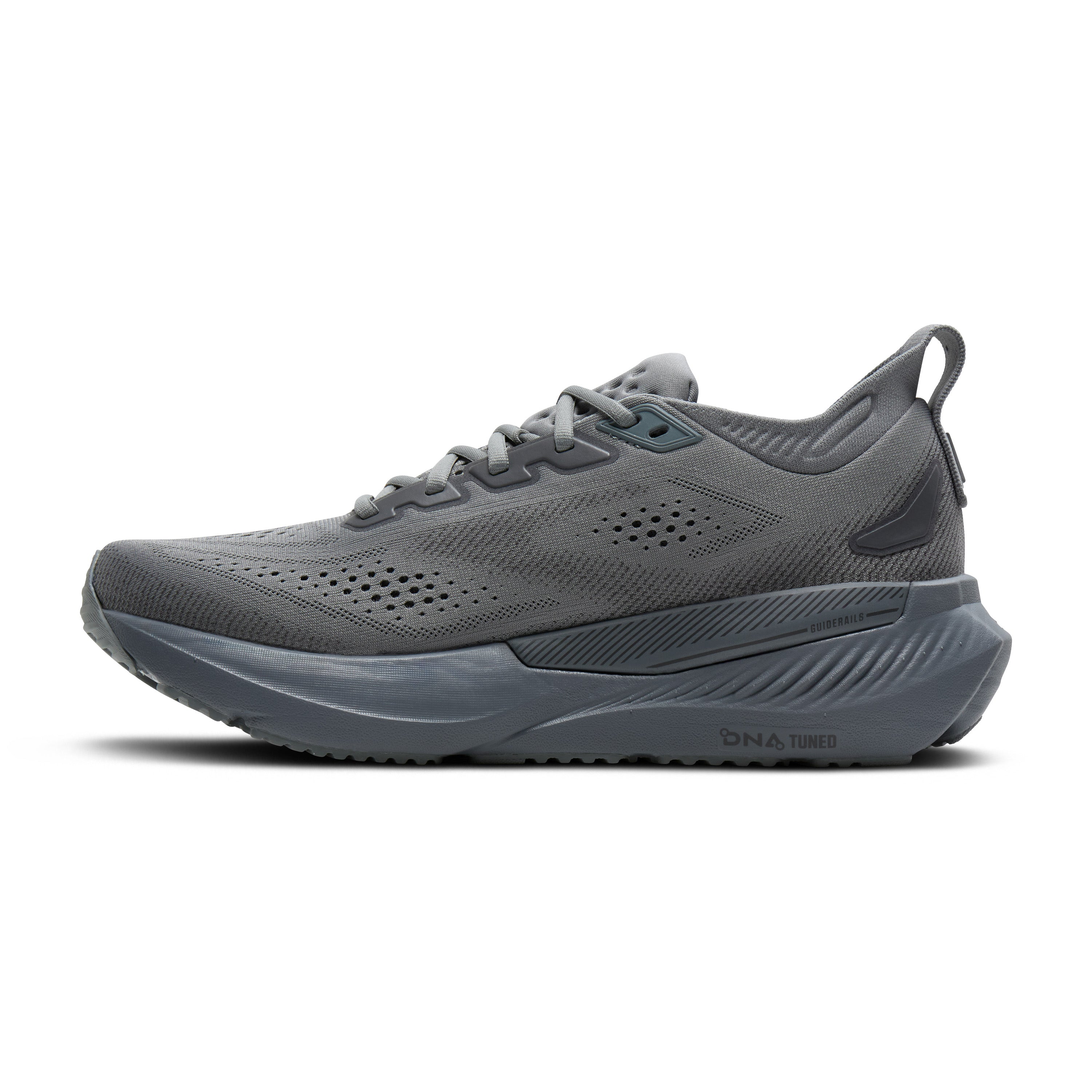 BROOKS MEN'S GYLCERIN GTS 23 - D - GREY/BLACKENED PEARL