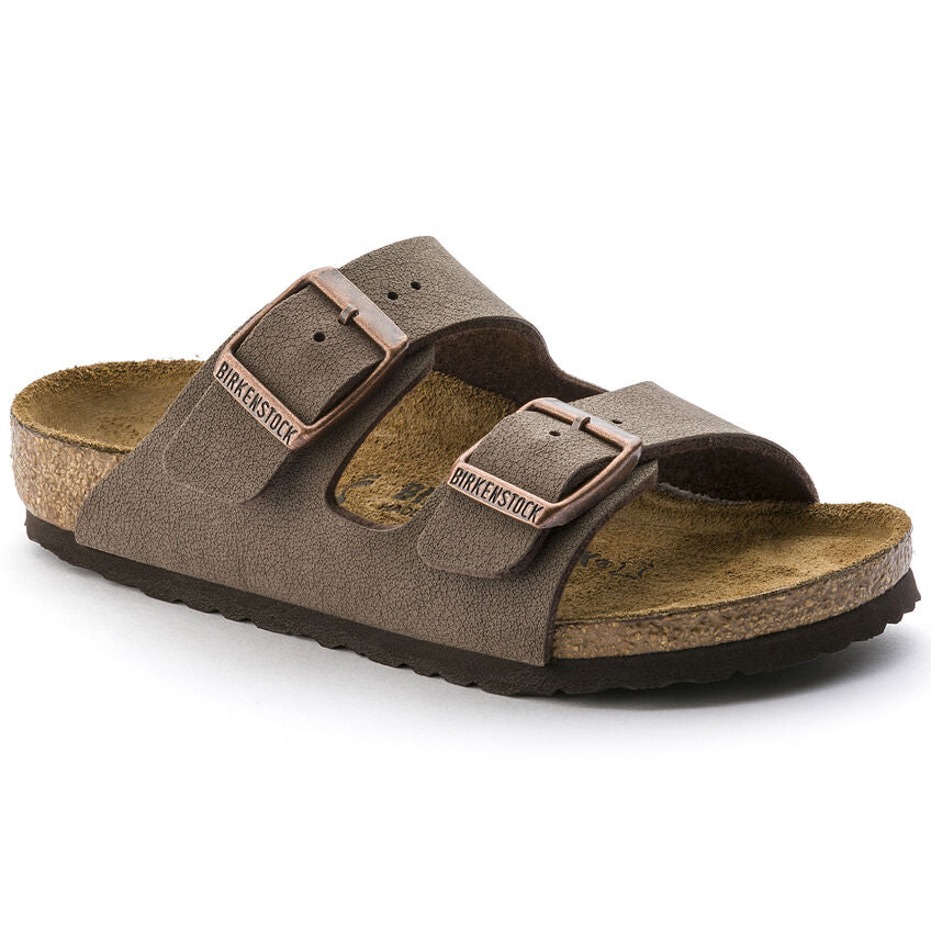 BIRKENSTOCK KID'S ARIZONA BIRKIBUK - MOCHA 1-1.5