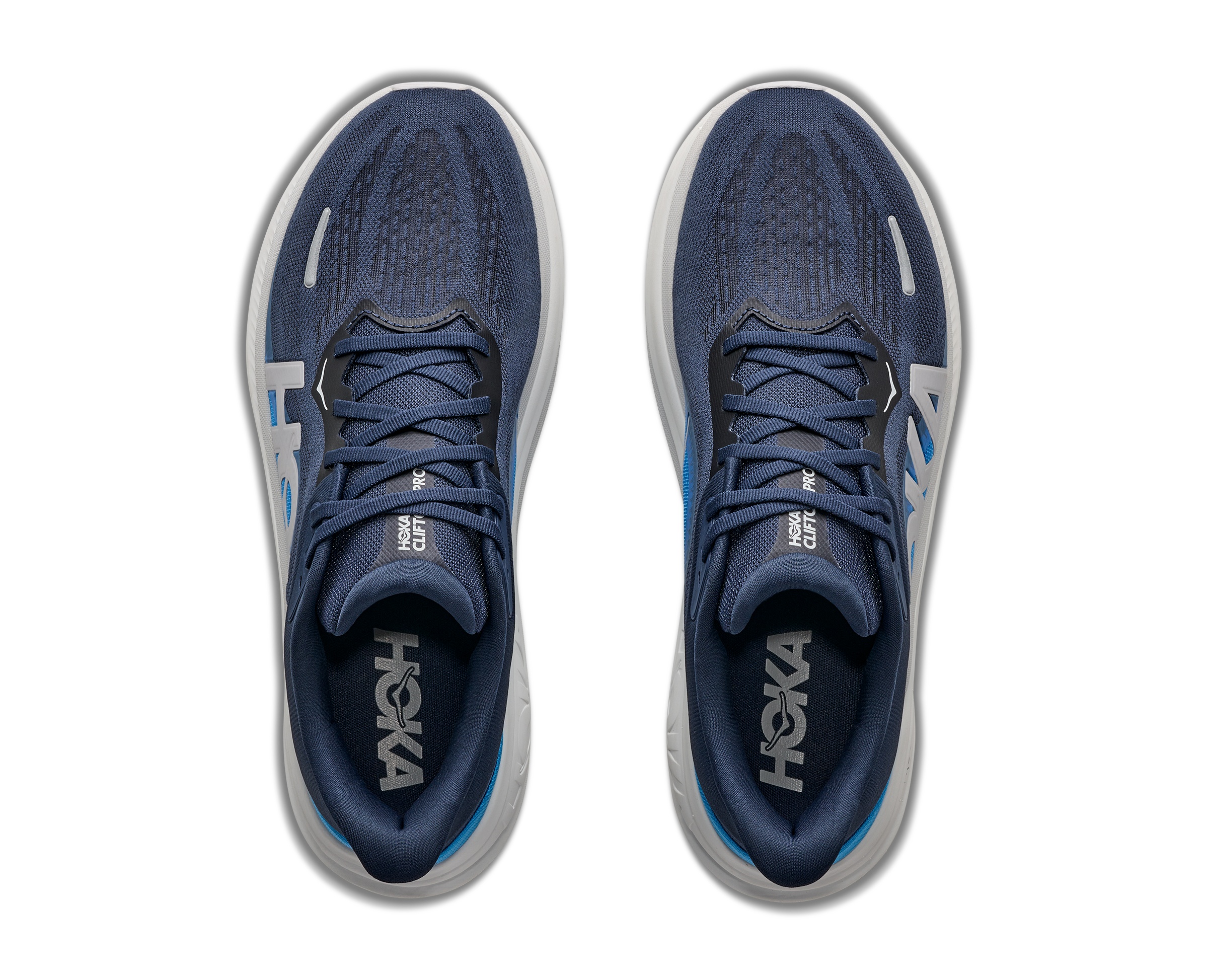 HOKA MEN'S CLIFTON PRO - VARSITY NAVY/SOFT COBALT