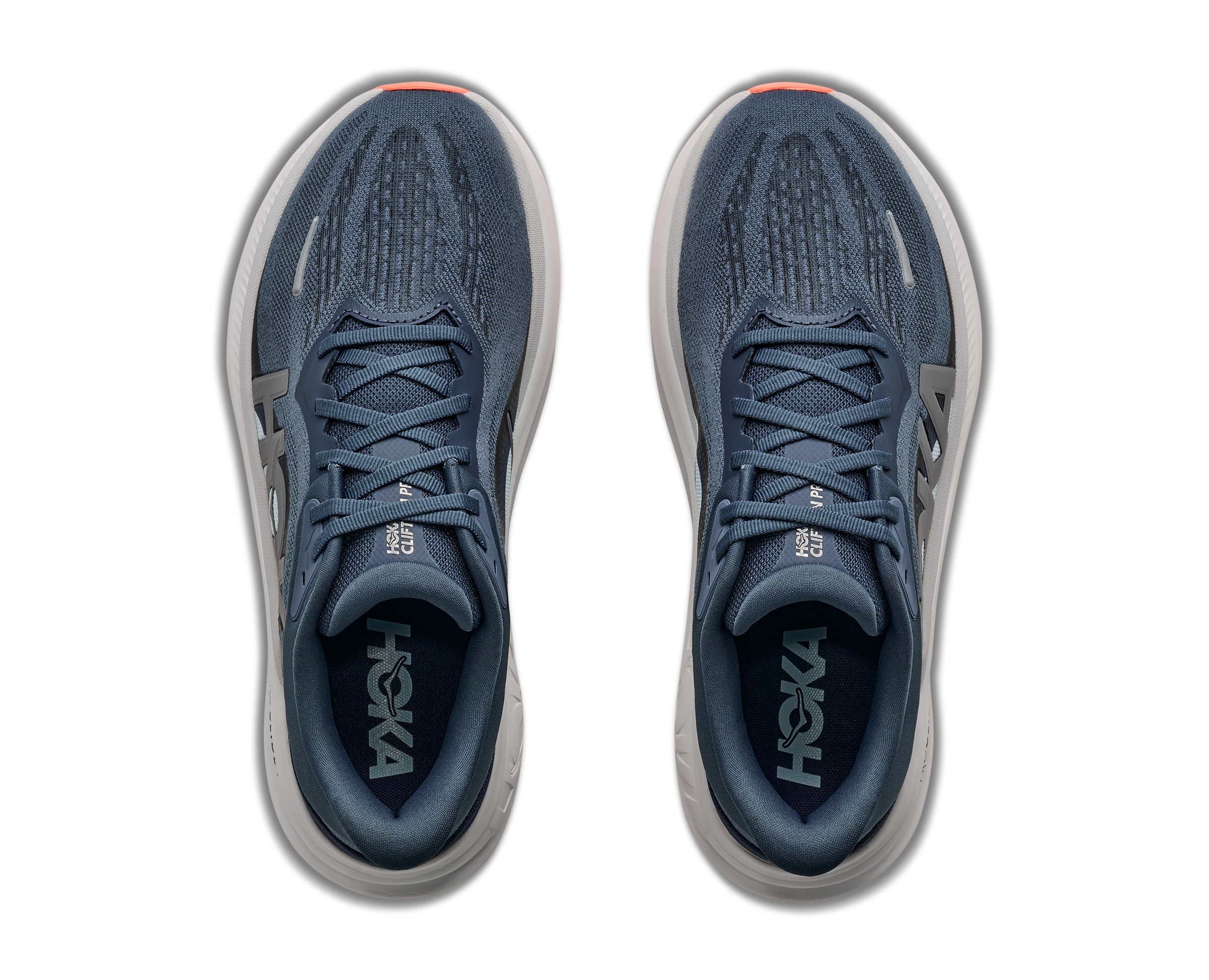 HOKA WOMEN'S CLIFTON PRO - FADED NAVY/GLIMMERING BLUE