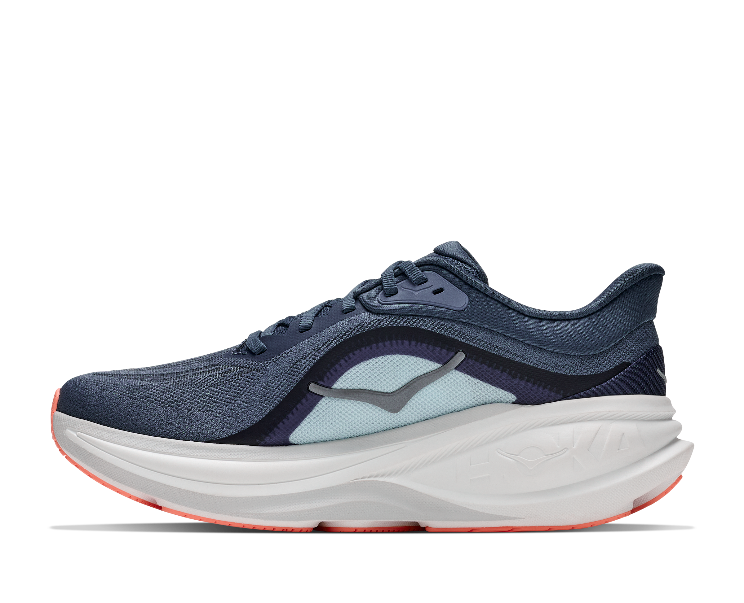 HOKA WOMEN'S CLIFTON PRO - FADED NAVY/GLIMMERING BLUE