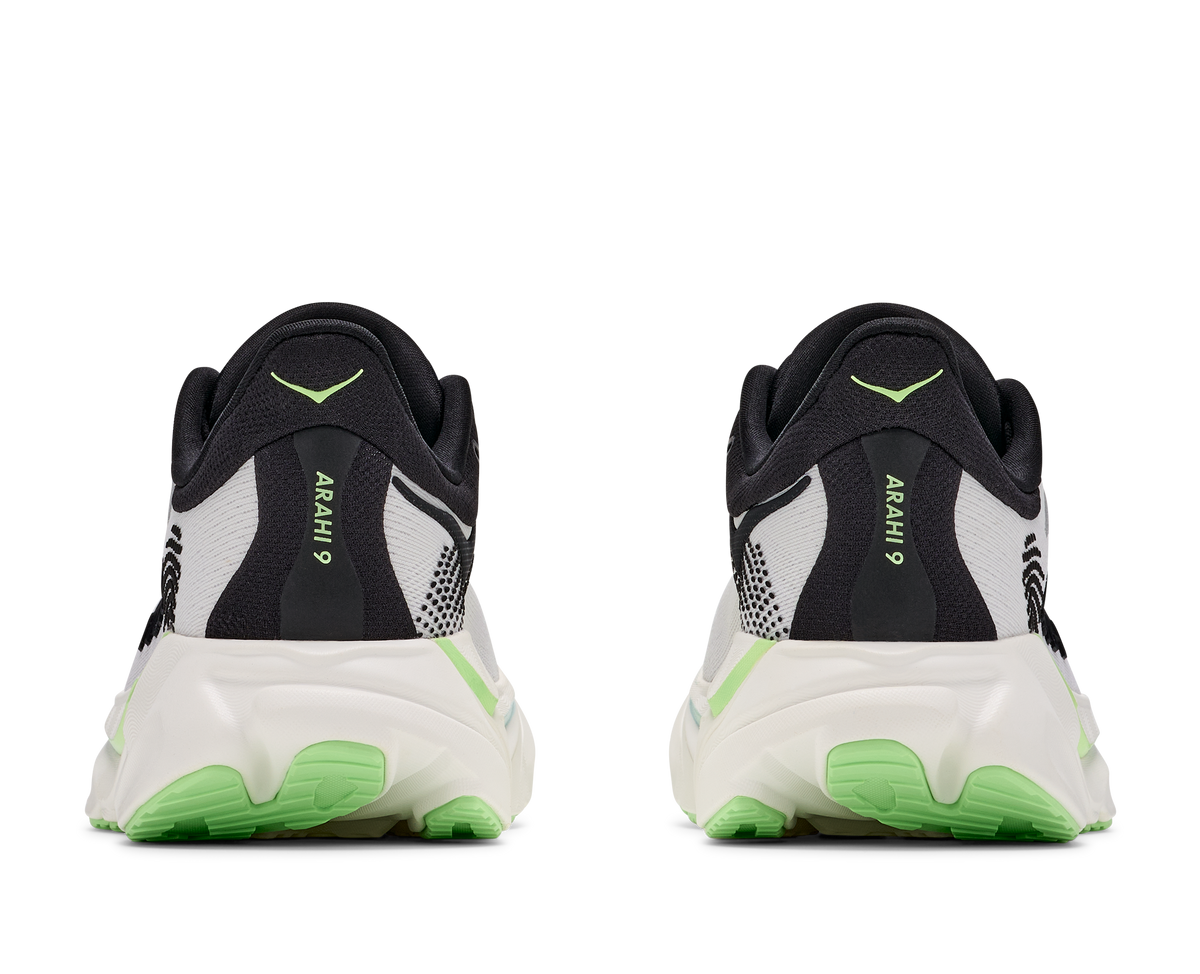 HOKA MEN'S ARAHI 9 - FROST/BLACK