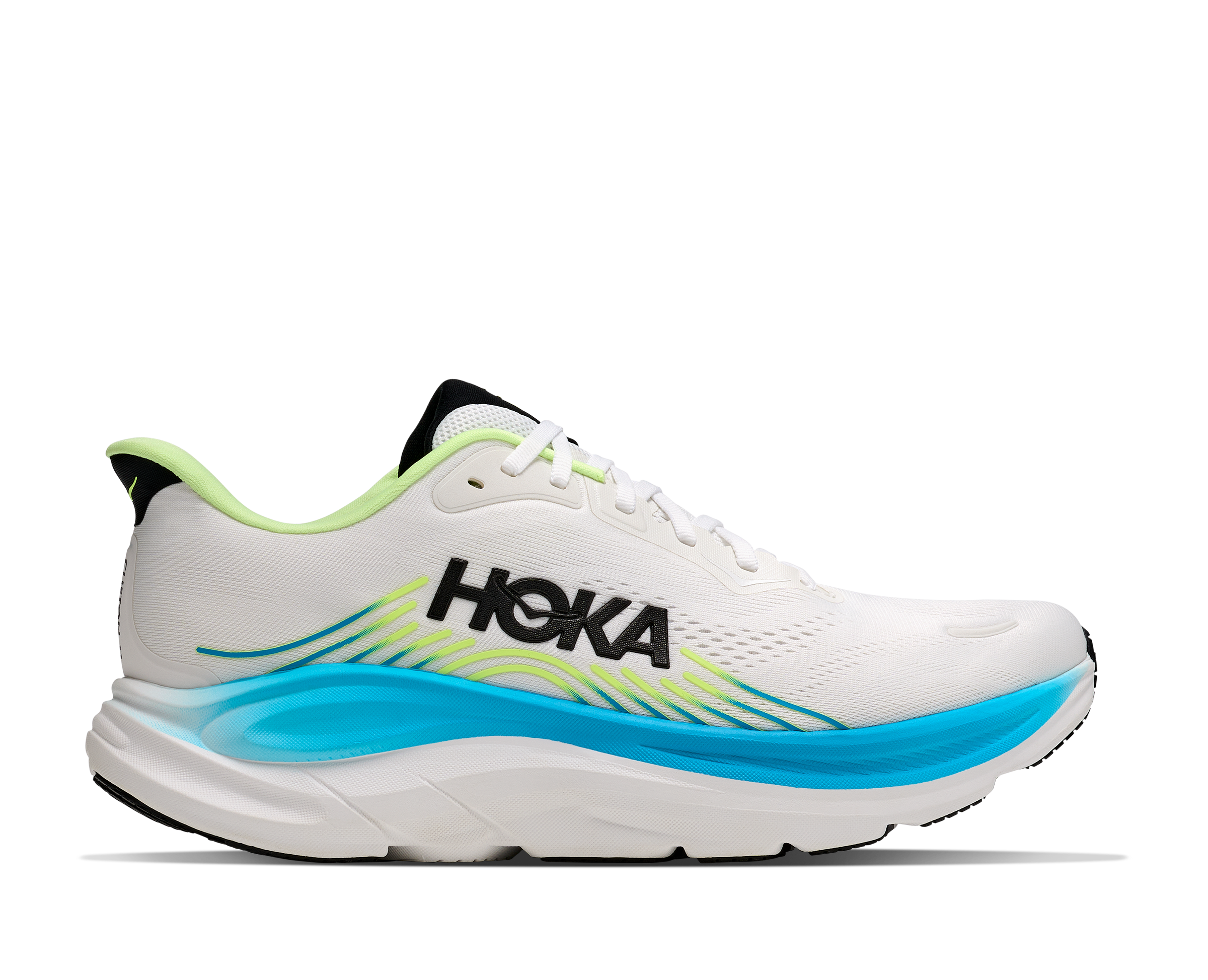 HOKA MEN'S CLIFTON 11 FLCK Frost/Black
