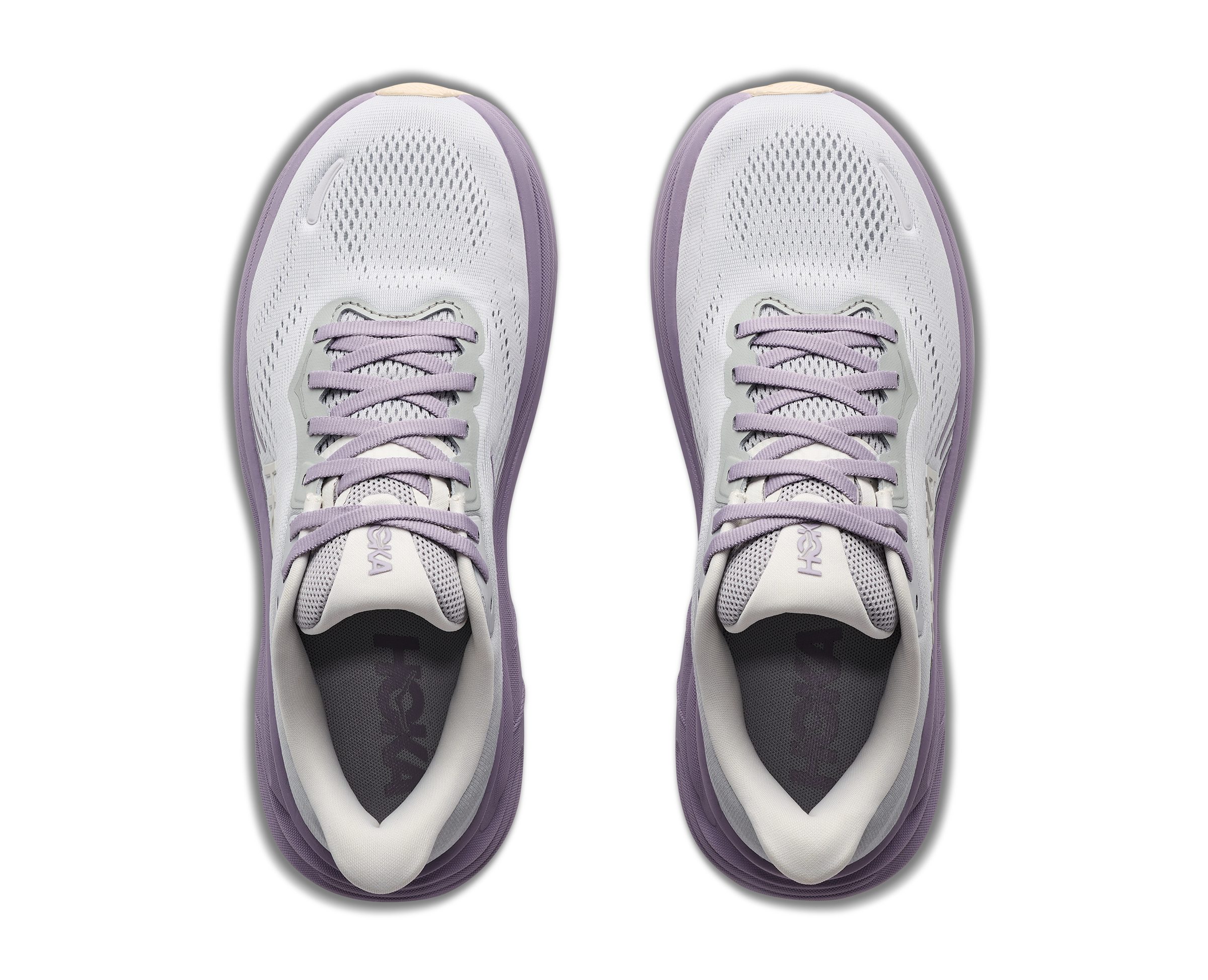 HOKA WOMEN'S CLIFTON 11 - STARDUST/MELLOW LILAC