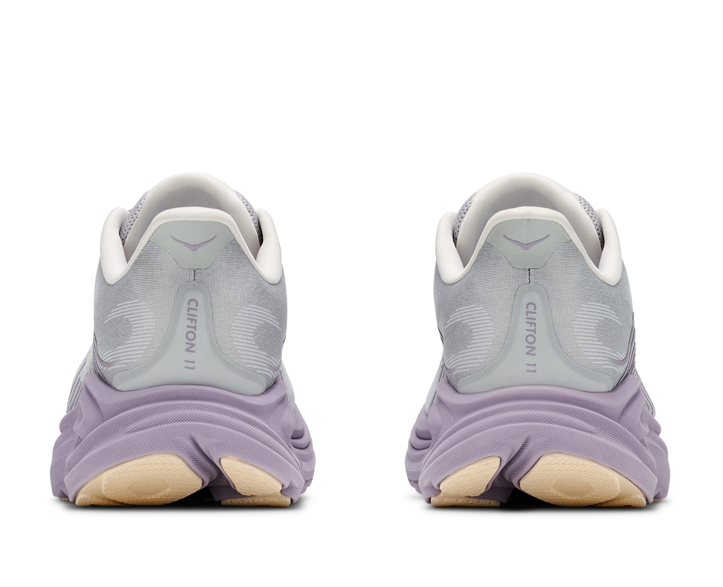 HOKA WOMEN'S CLIFTON 11 - STARDUST/MELLOW LILAC